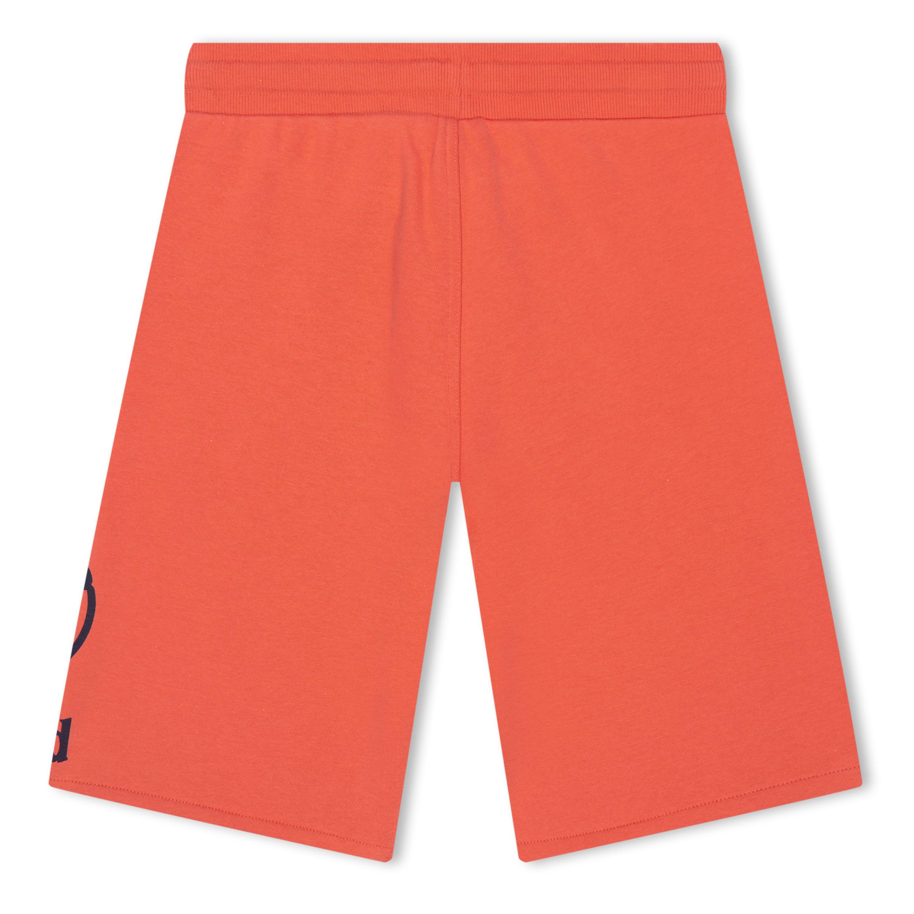 Dark Red 96G - Timberland - Kids' Fleece Jogger Shorts - 3