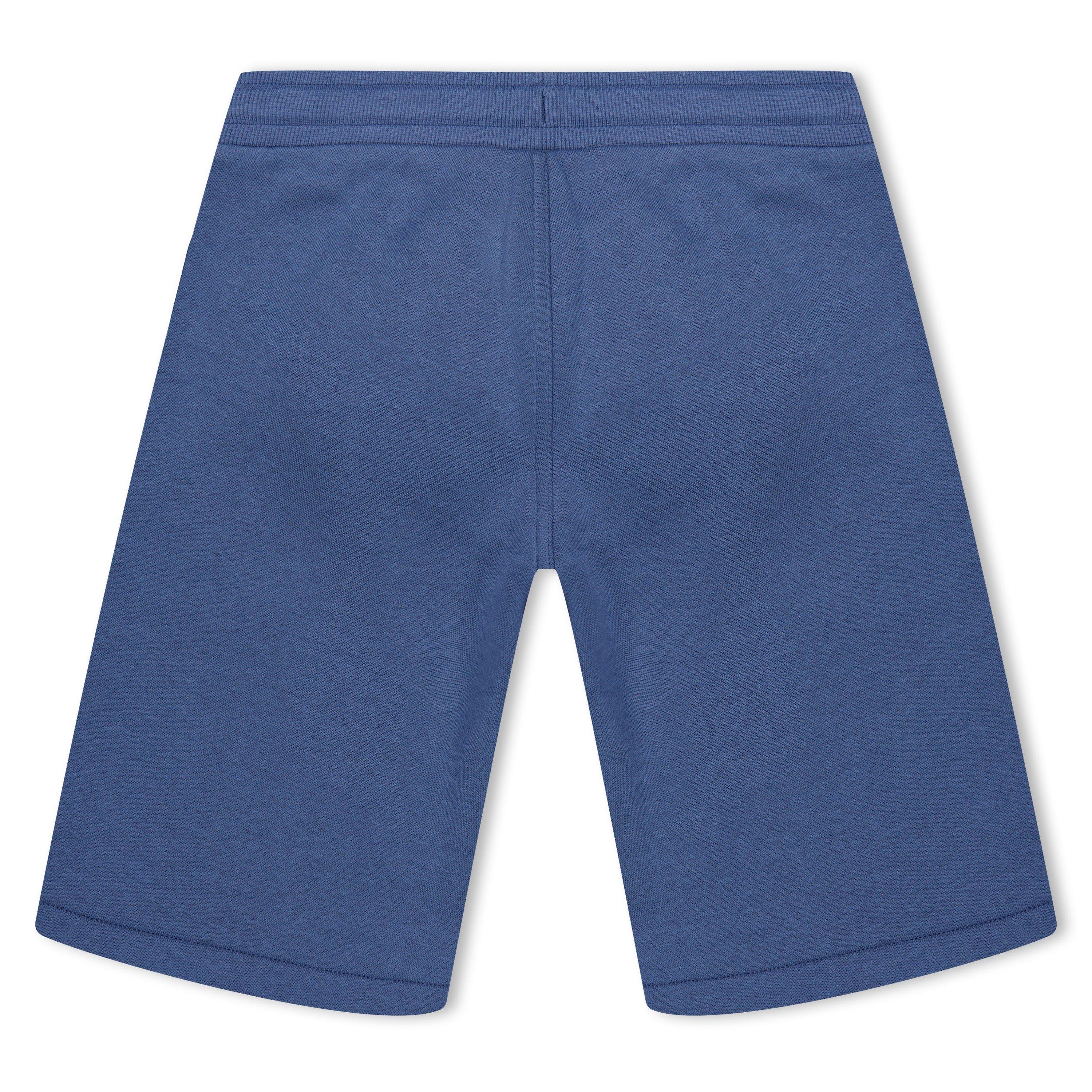 Dark Denim 82H - Timberland - Kids' Fleece Jogger Shorts - 2