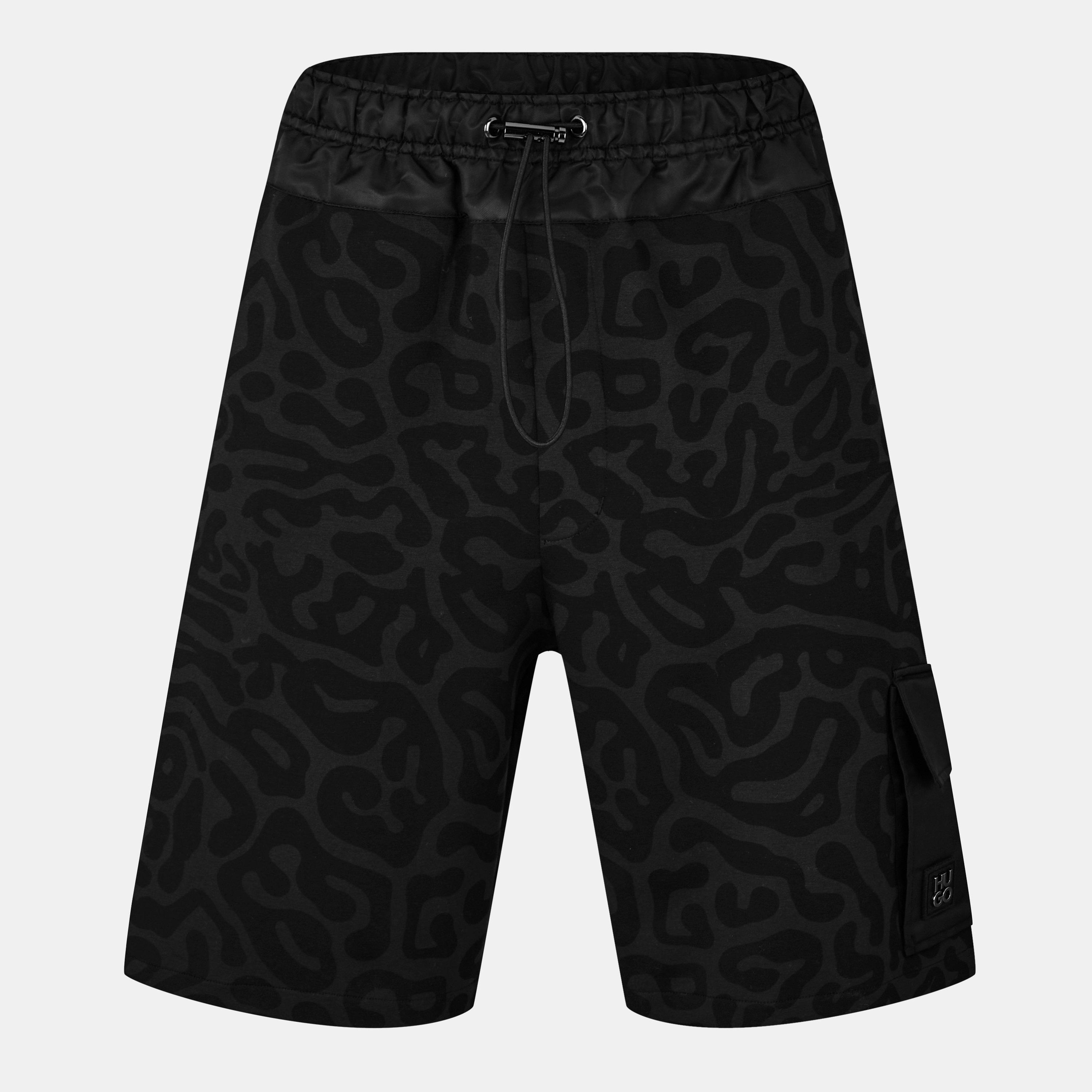 Hugo Men's Fleece Jogger Shorts