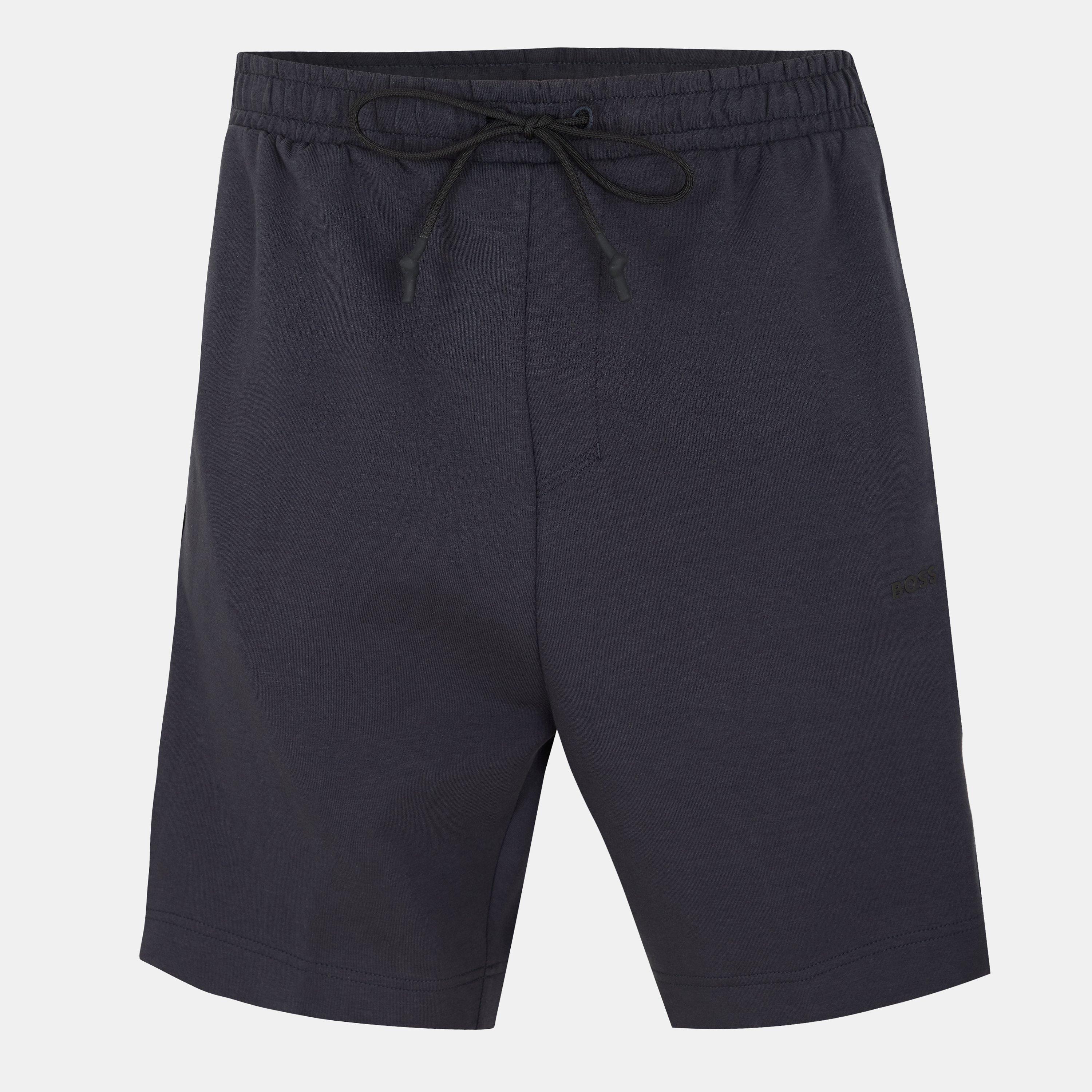 Boss Men's HBG Headlo 1 Fleece Shorts - Dark Blue - S