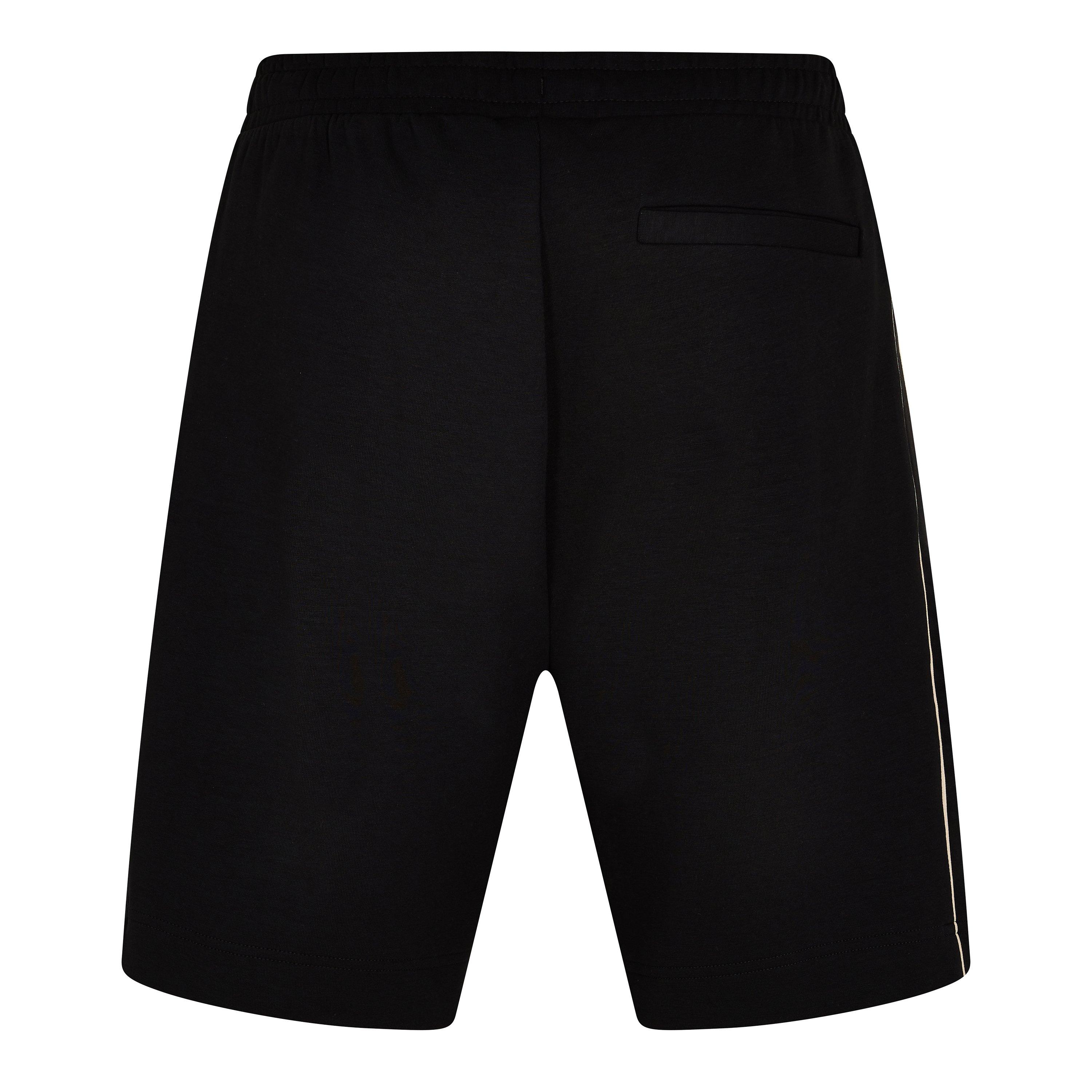 Black - Boss - Men's HBG Headlo 1 Fleece Shorts - 2