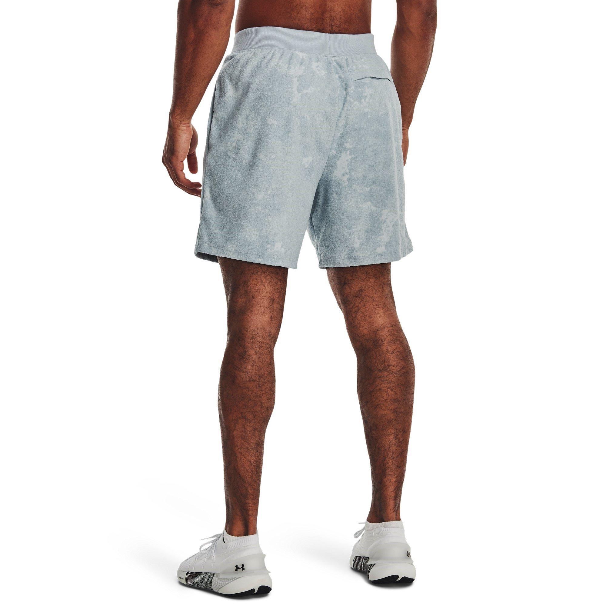 Blue - Under Armour - Fleece Jogger Shorts - 3