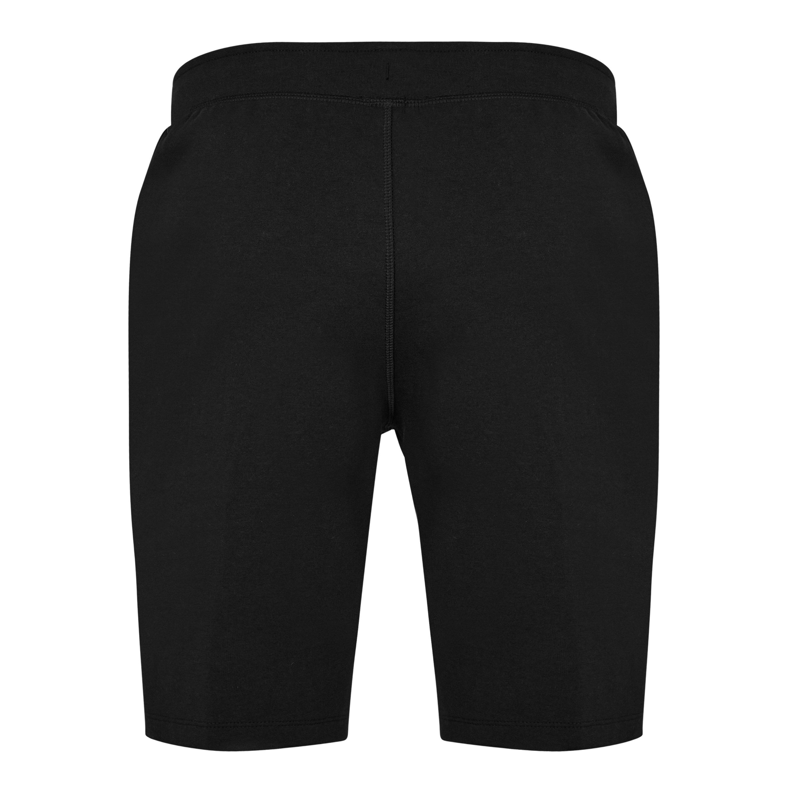 Black - Umbro - Fleece Jogger Shorts - 2