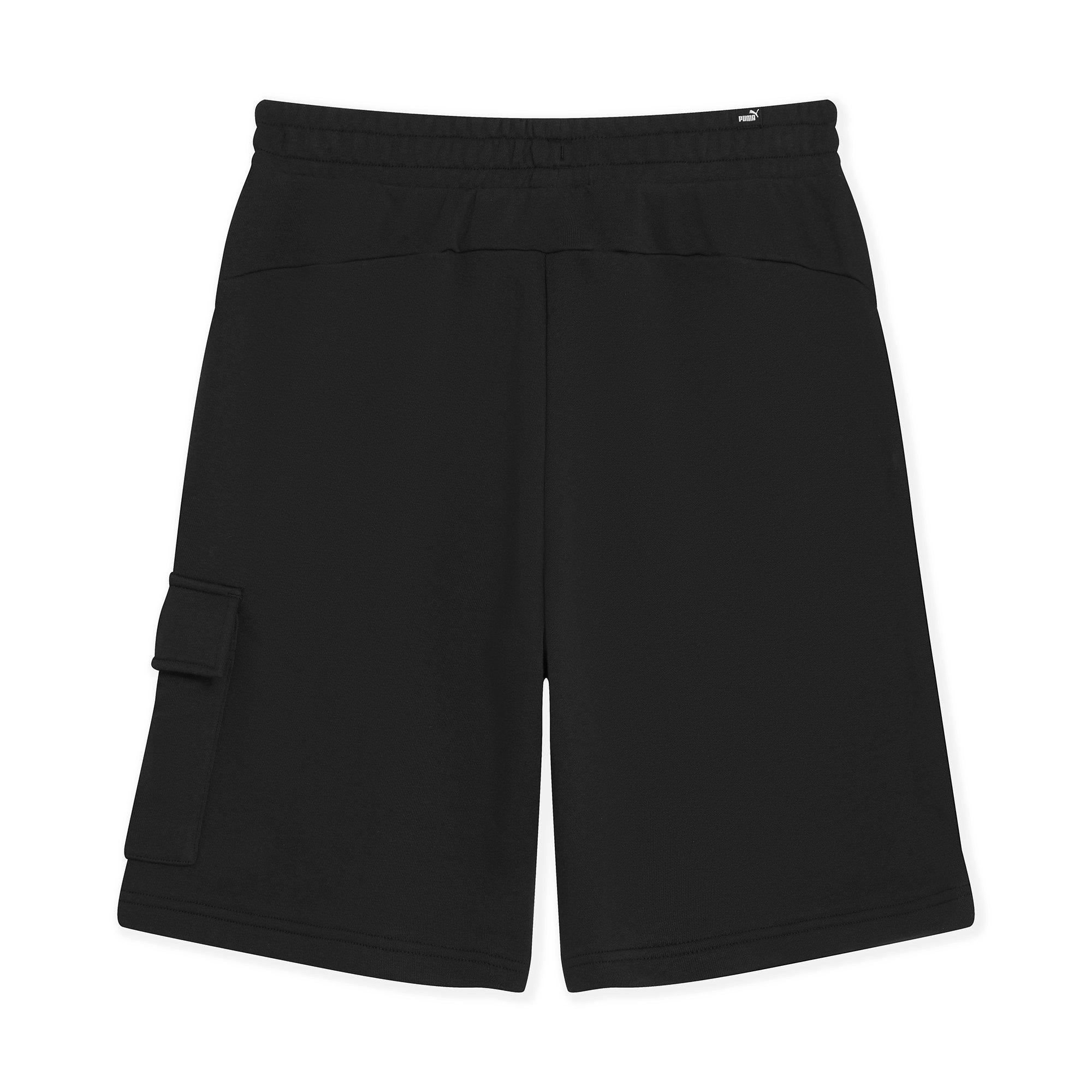 Noir - Puma - Men's Fleece Jogger Shorts - 2