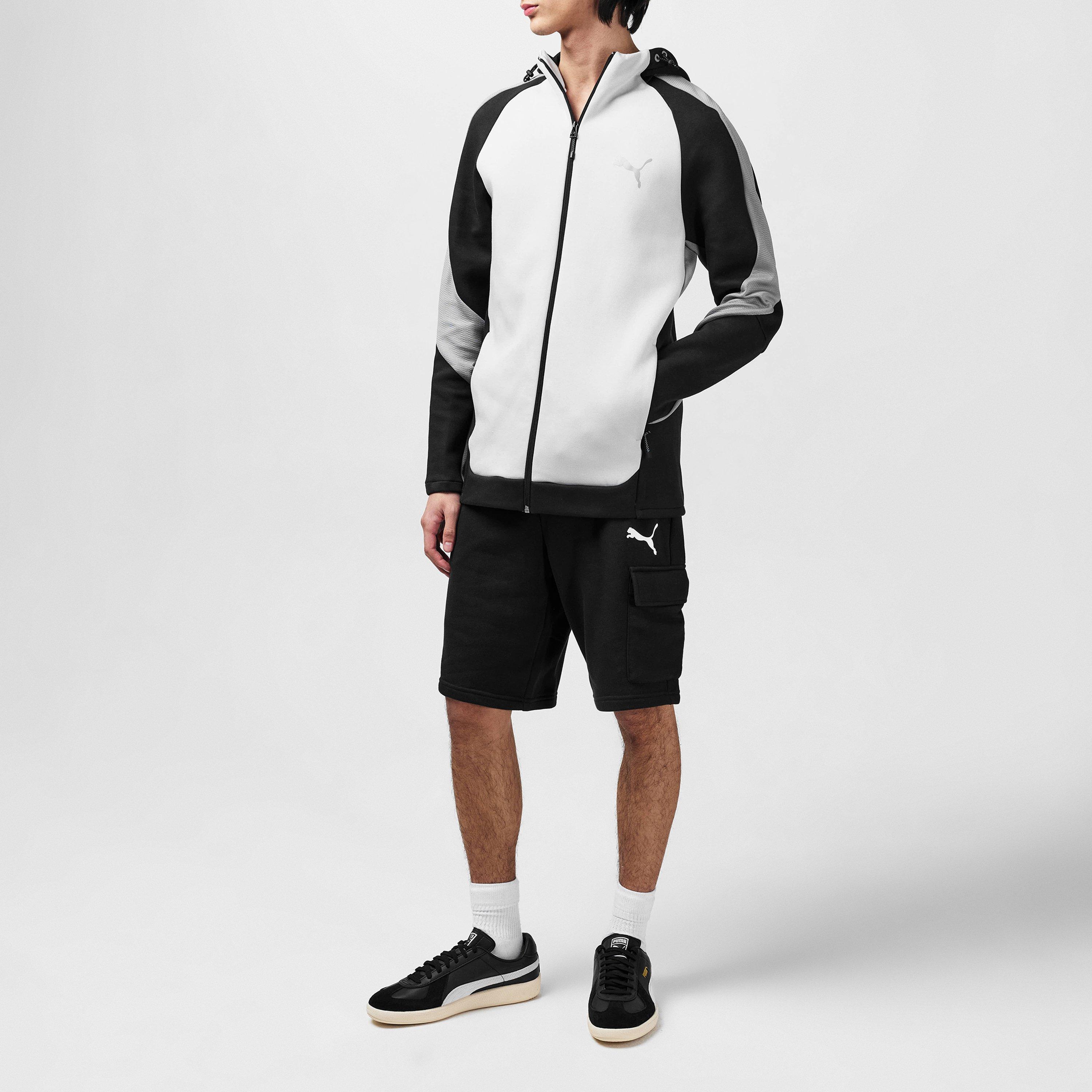 Noir - Puma - Men's Fleece Jogger Shorts - 6