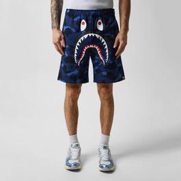 A Bathing Ape Camo Shark Shorts