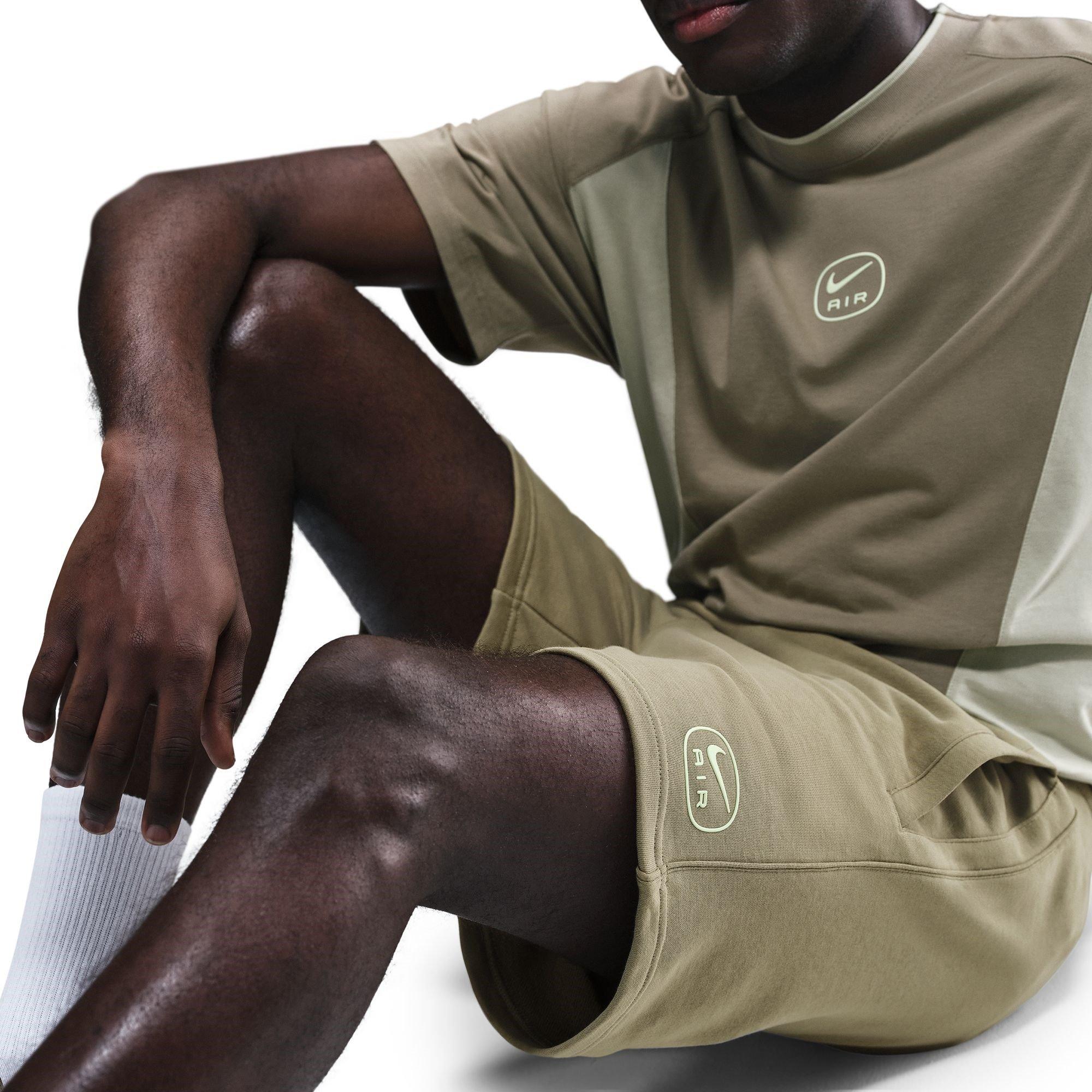 Olivgrün - Nike - M Nsw Sw Air Short Ft Jogger Mens - 5