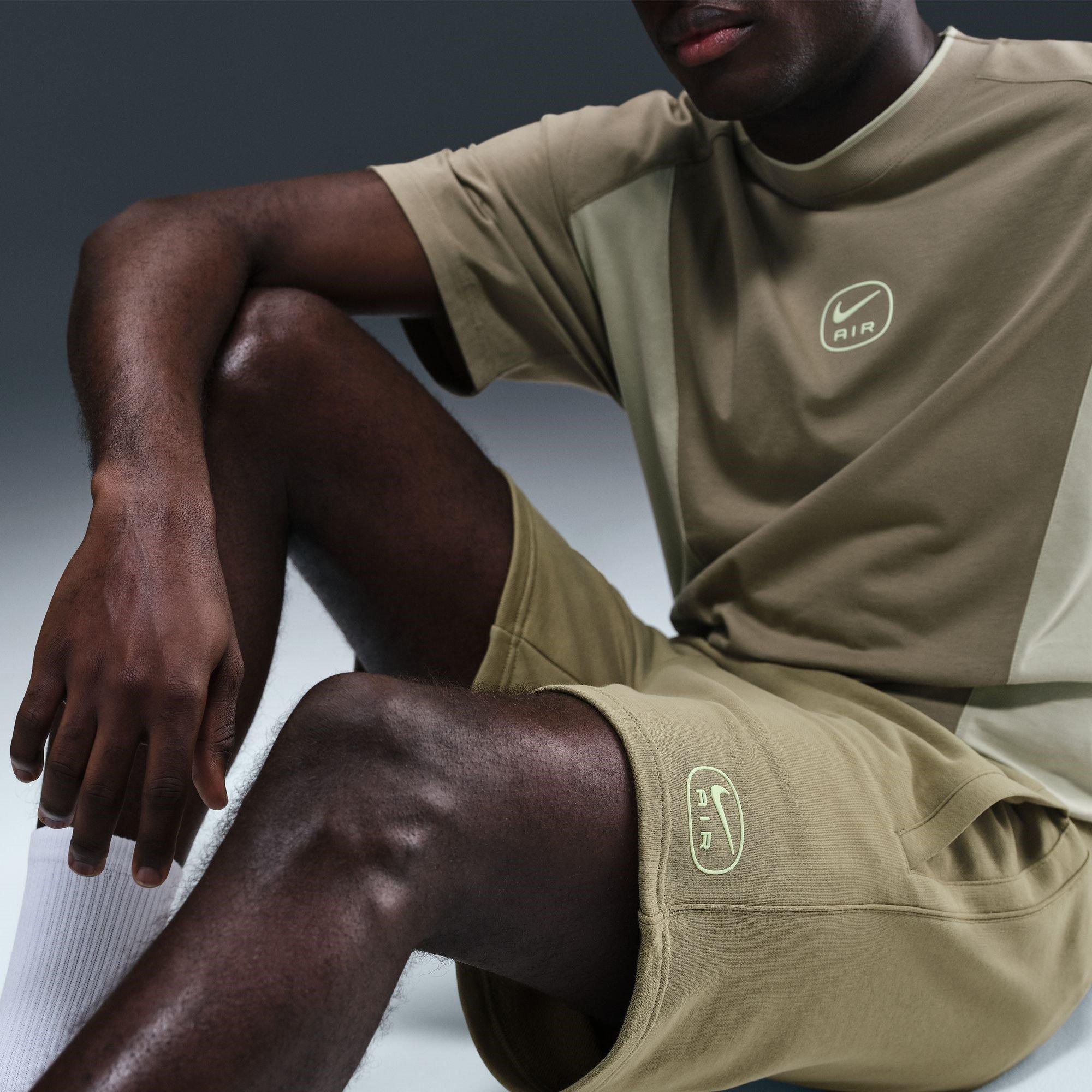 Olivgrün - Nike - M Nsw Sw Air Short Ft Jogger Mens - 10