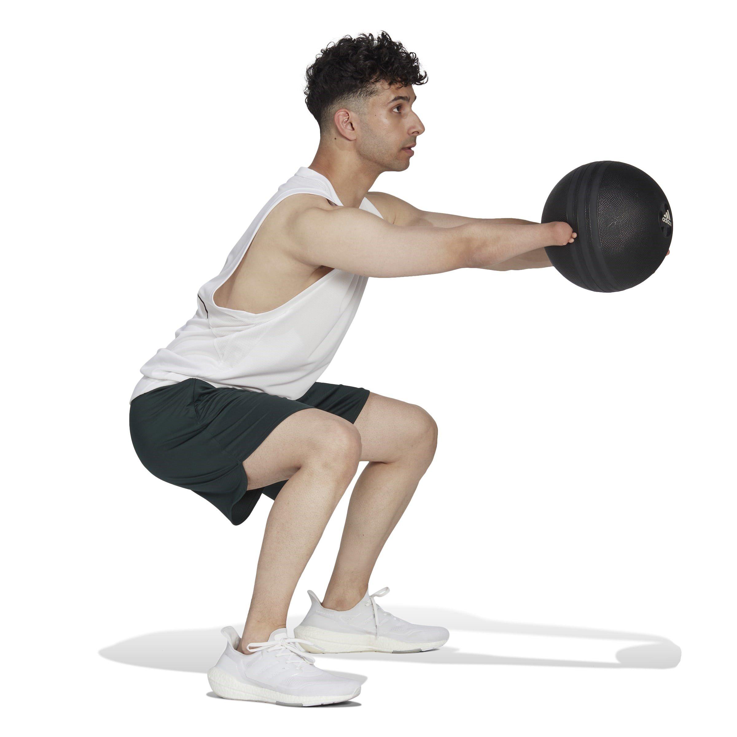 Grøn - adidas - Performance Gym Shorts - 4