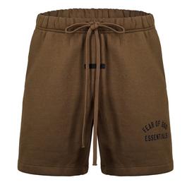 Fear Of God Essentials Cotton Logo Shorts