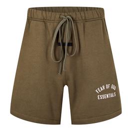 Fear Of God Essentials Cotton Logo Shorts