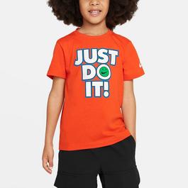 Nike Smiley Just Do It T-Shirt Childens