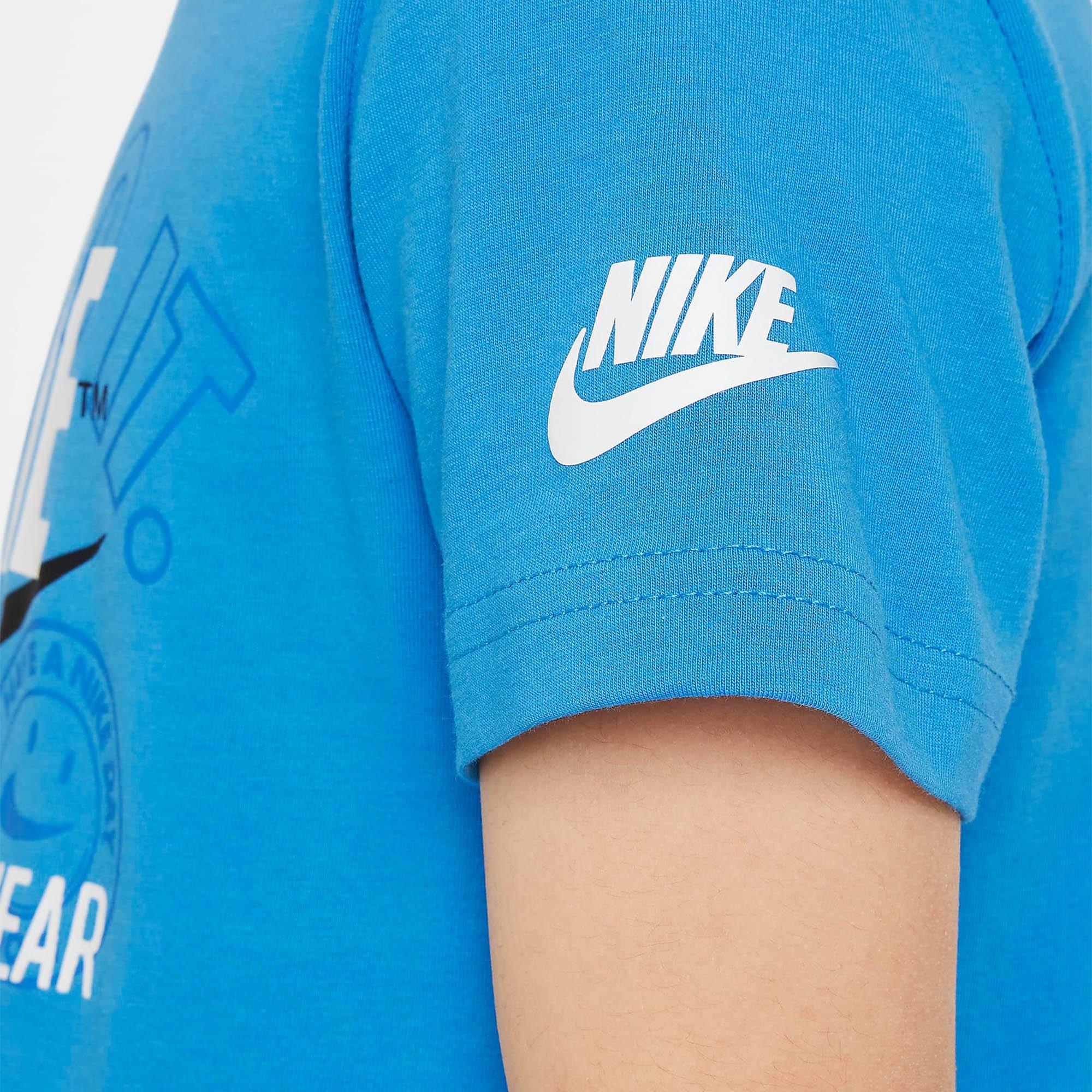 Light Pho Blue - Nike - Retro Sportswear T-Shirt Childrens - 4