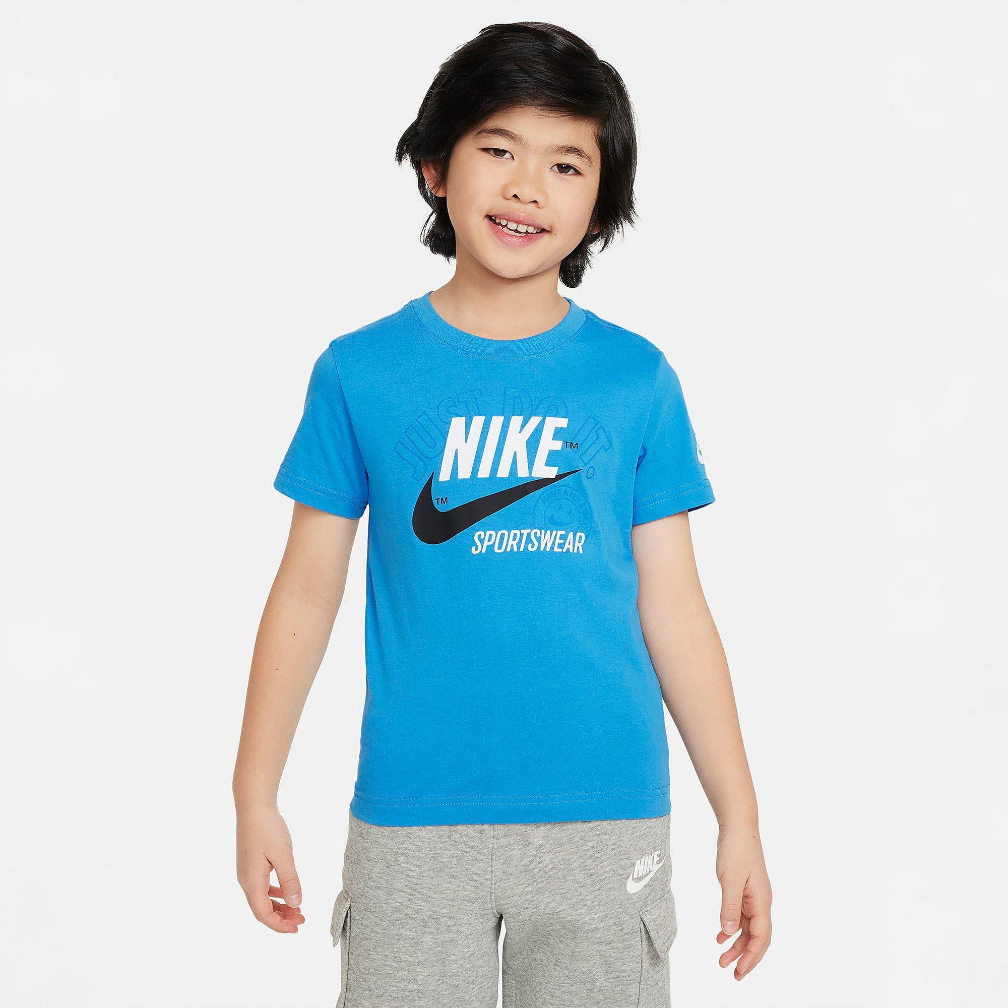 Light Pho Blue - Nike - Retro Sportswear T-Shirt Childrens - 5