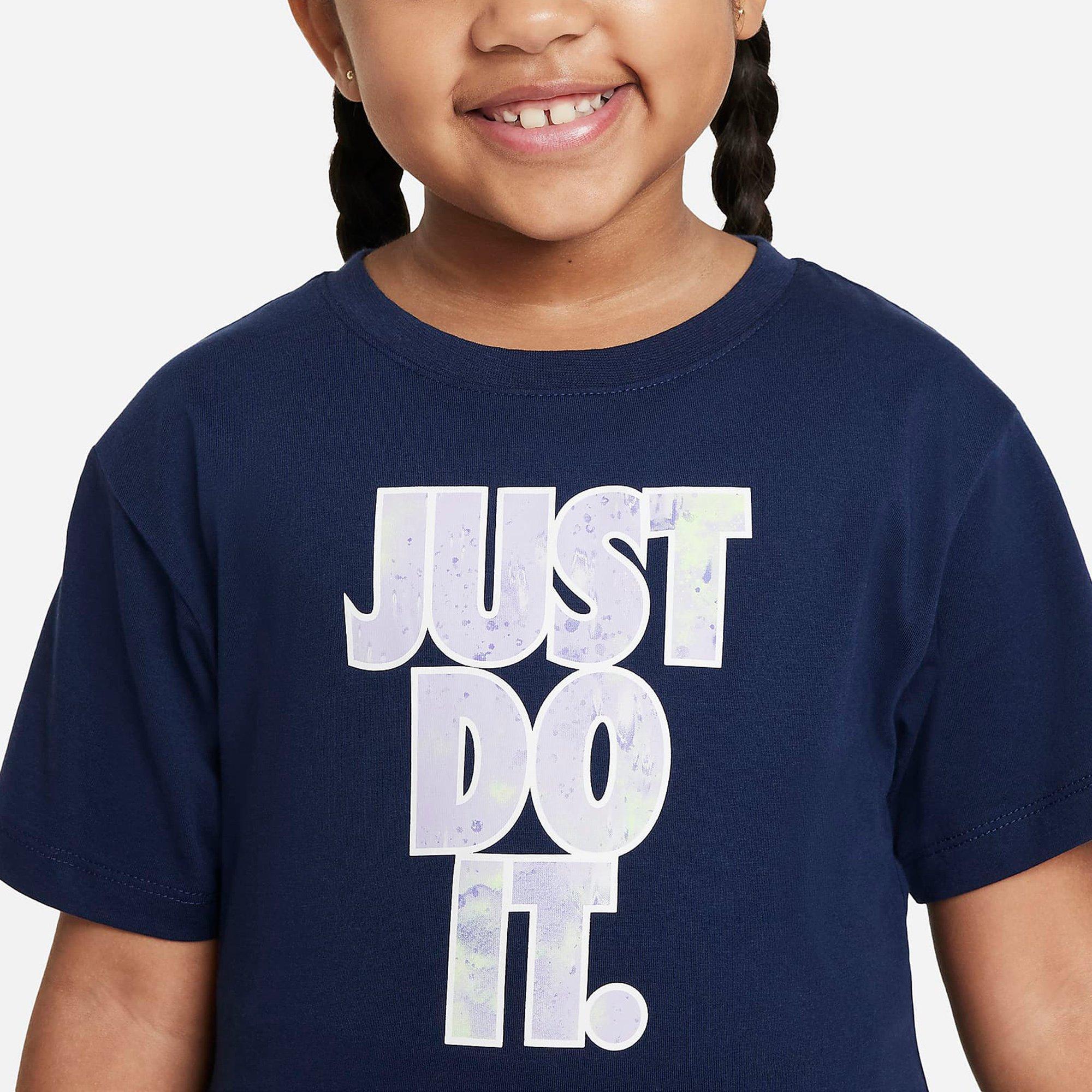 Midnight Navy - Nike - Nike Club Boxy T-Shirts Juniors - 3
