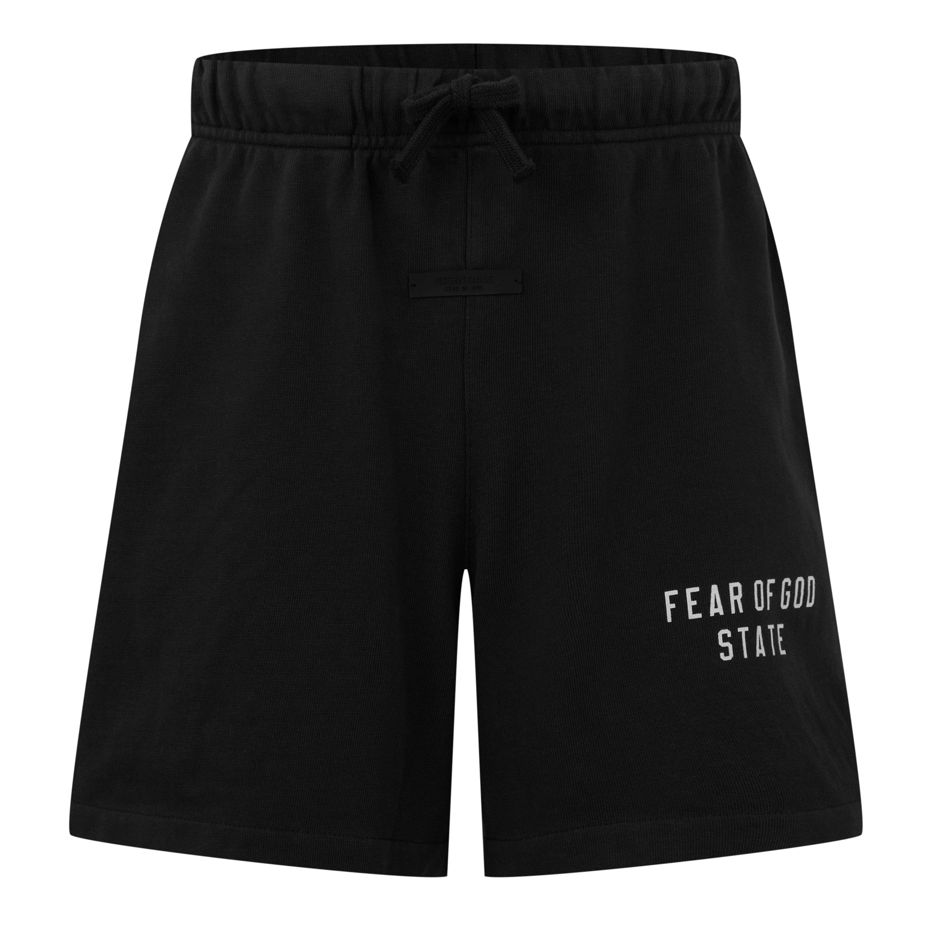 Fear of deals God Essentials Black Shorts Medium