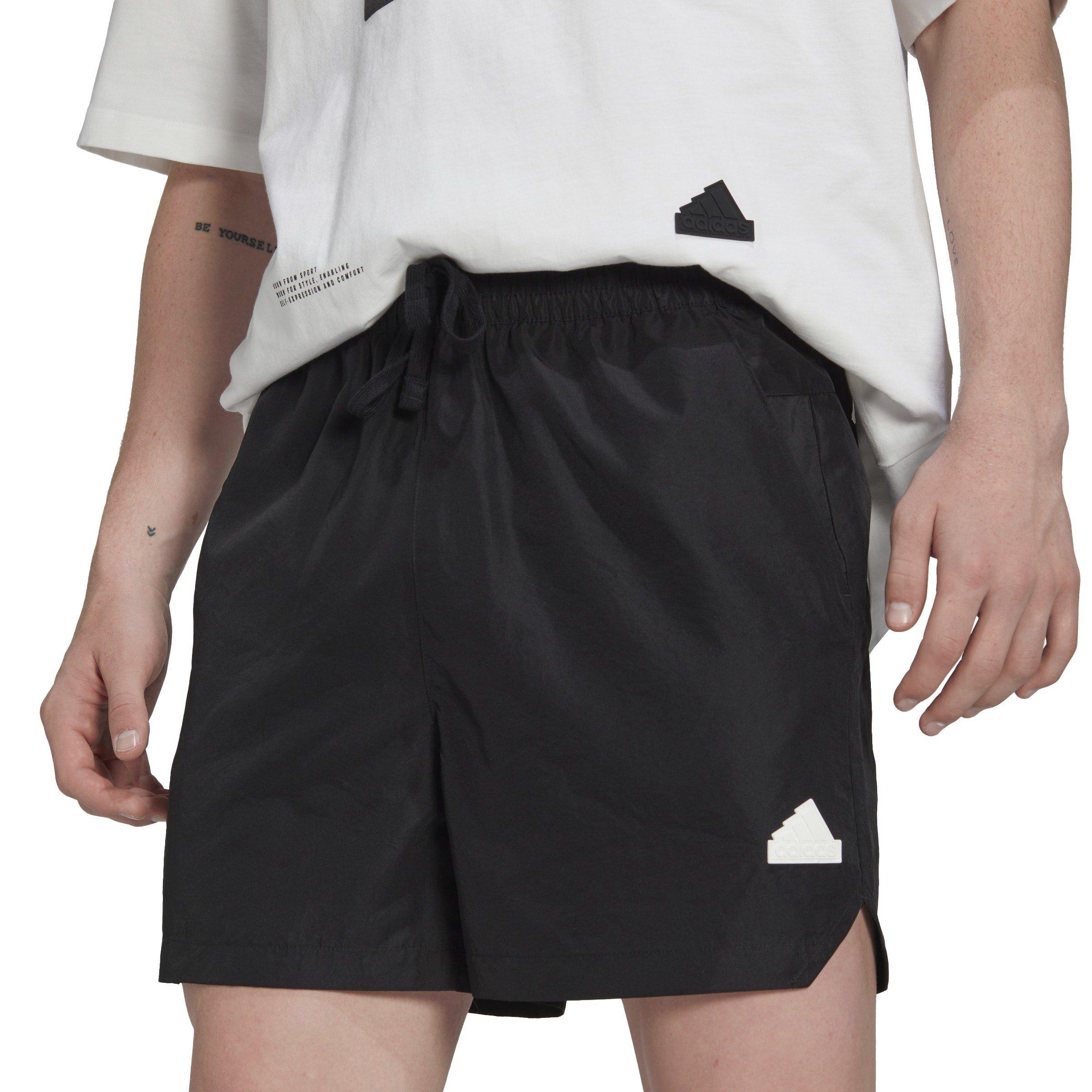 Black - adidas - Tech Shorts Mens - 8