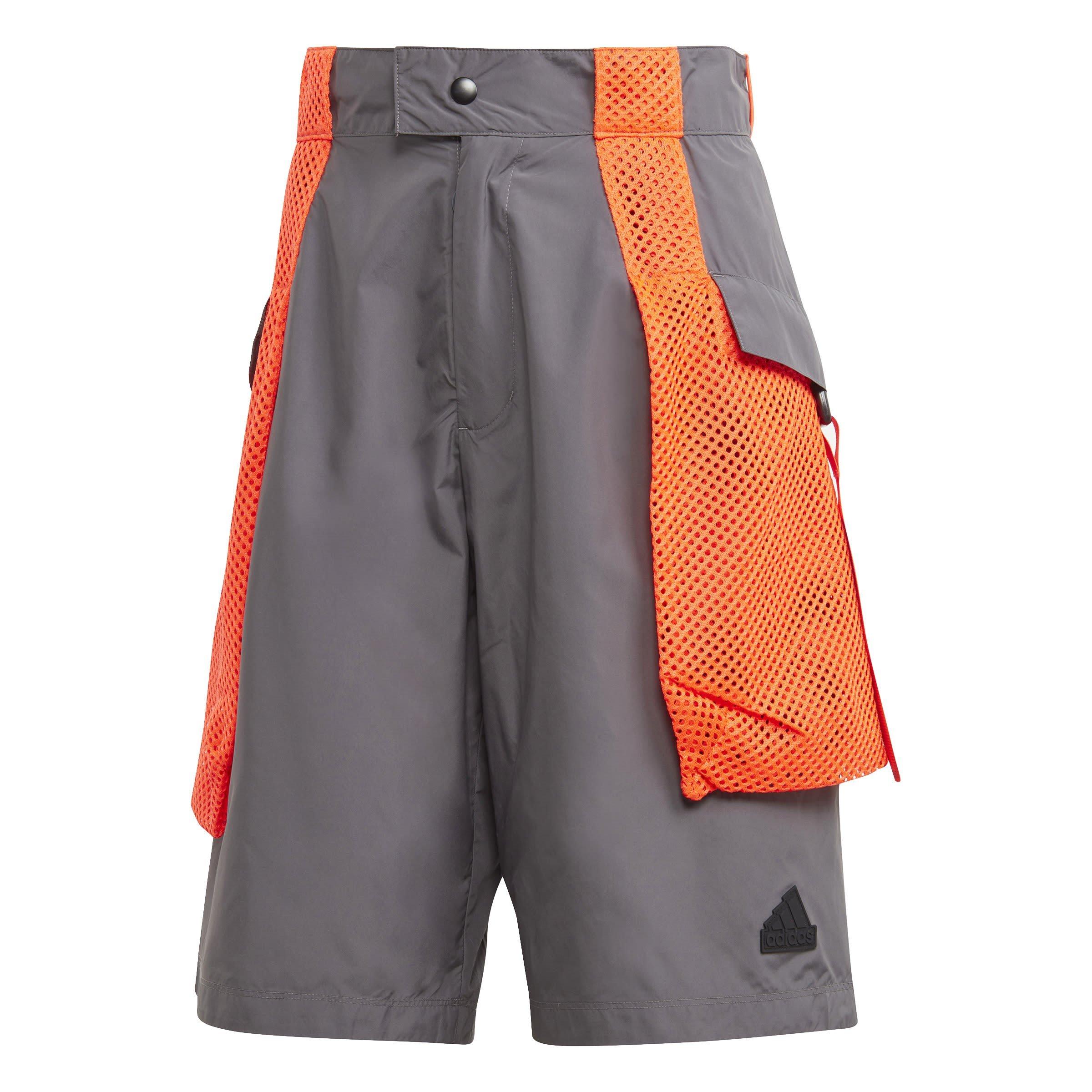 Adidas Men's City Escape Premium Shorts - Grey Five - XS