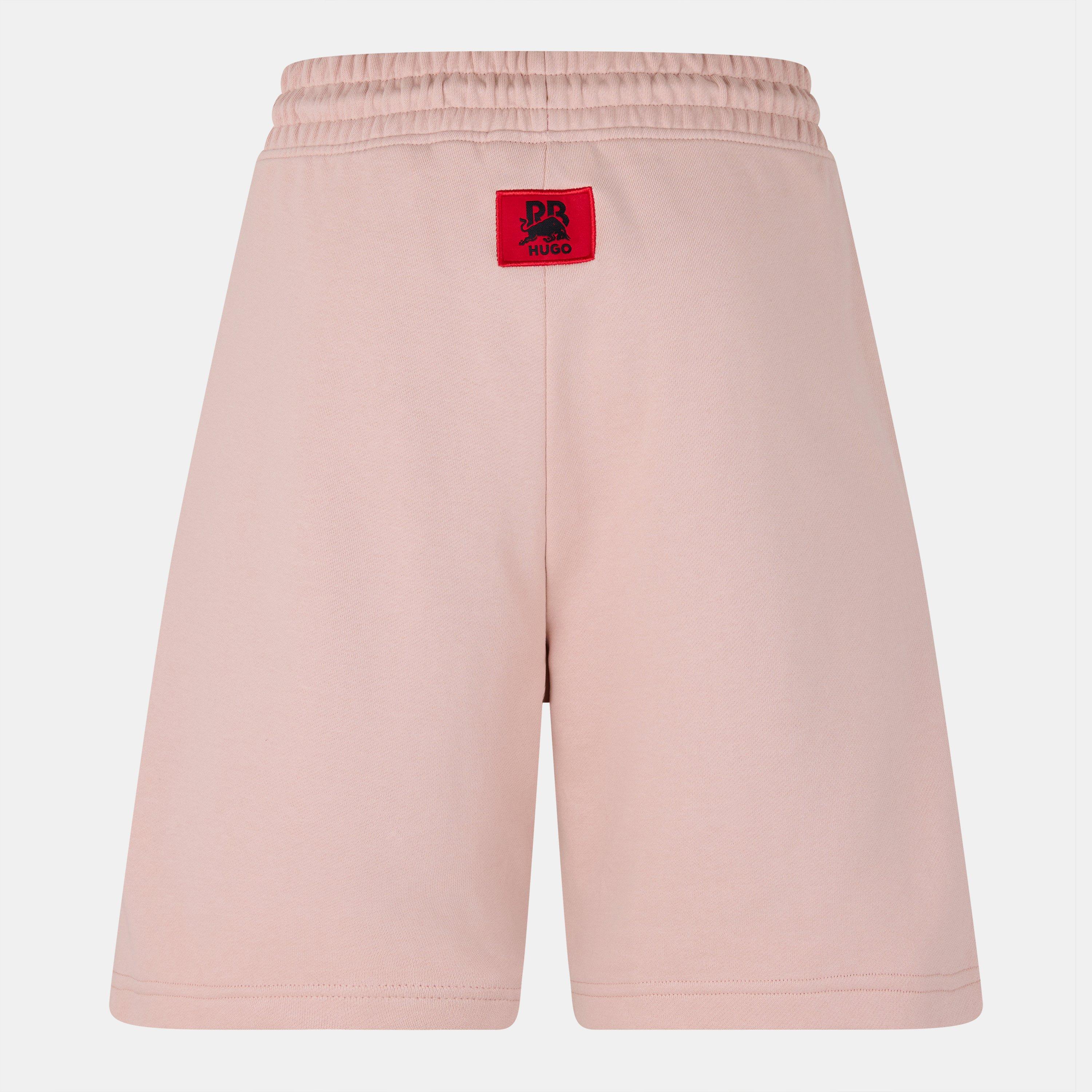 Pink 687 - Hugo - Men's Racing Bulls Fleece Jogger Shorts - 2