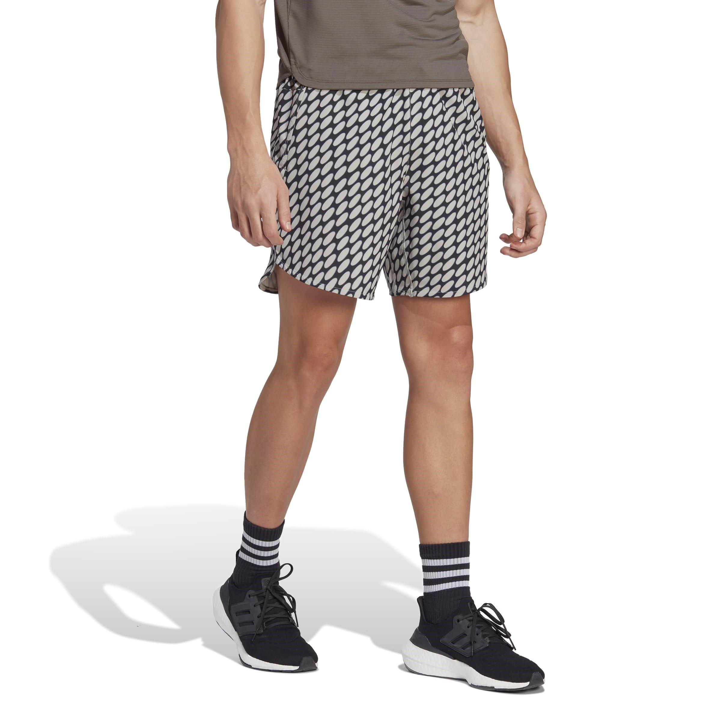 Brun/sort - adidas - X Marimekko Performance Gym Shorts - 2