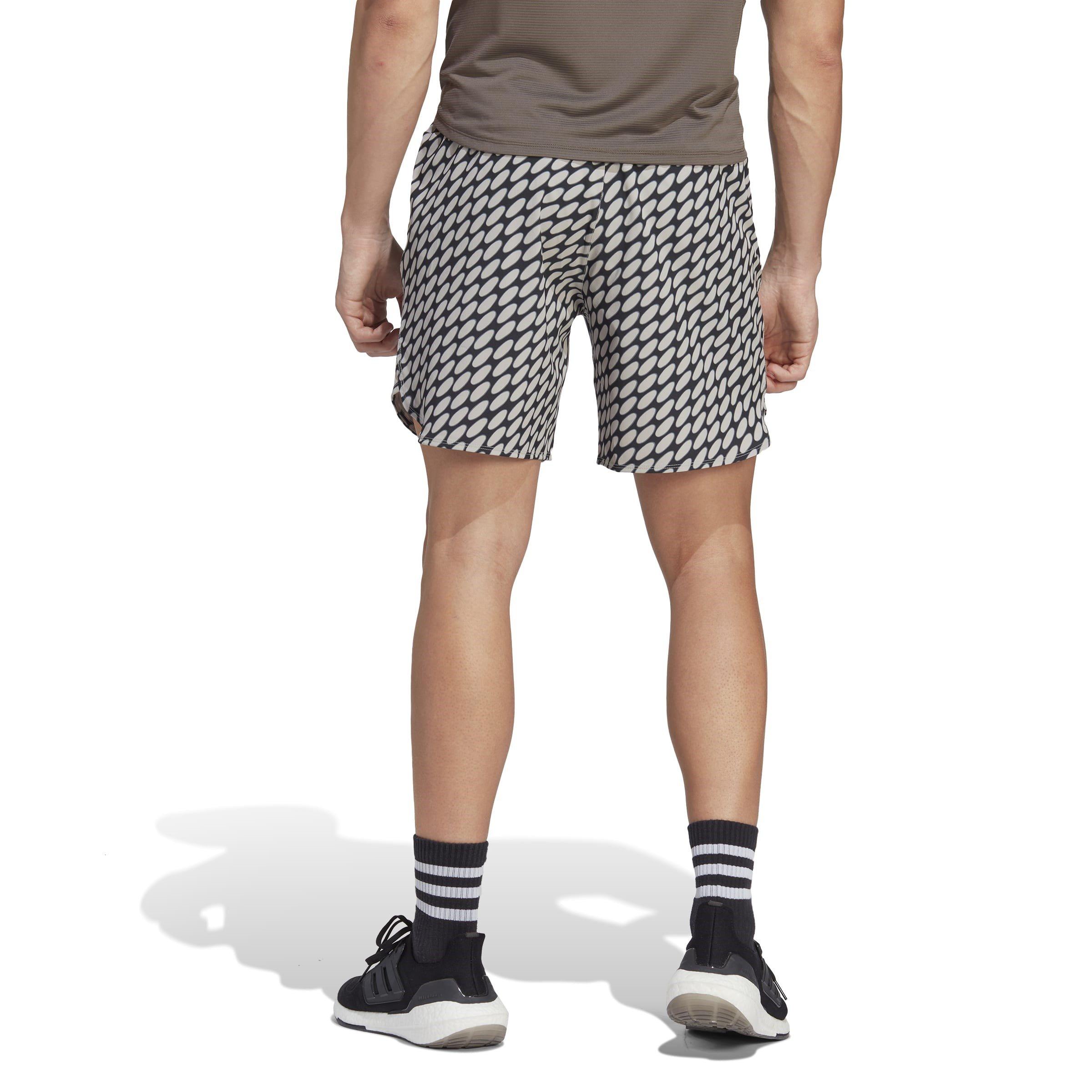 Brun/sort - adidas - X Marimekko Performance Gym Shorts - 3
