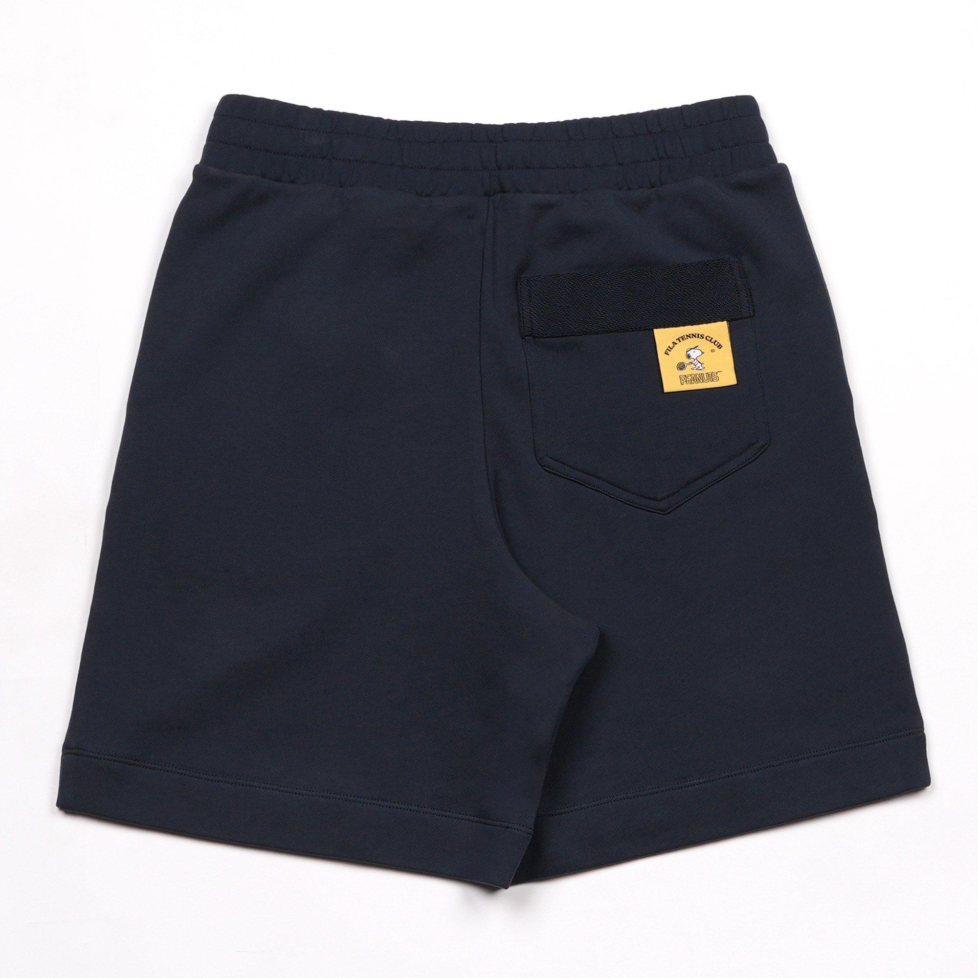 Dark Navy - Fila - x Peanuts Adults Shorts - 2