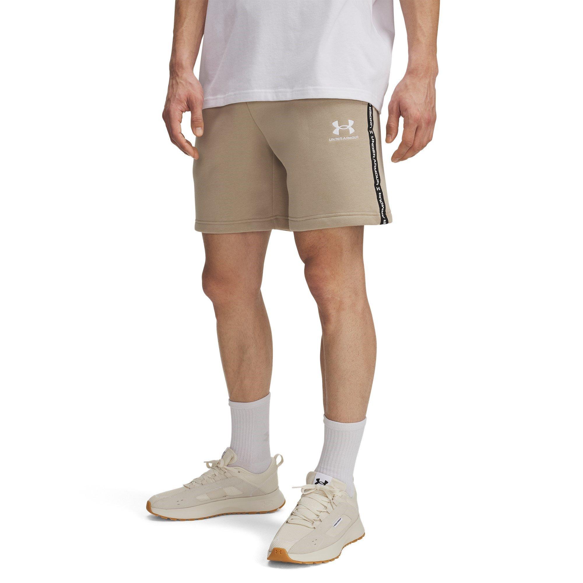 Under Armour Men's Fleece Jogger Shorts - City Khaki - XL