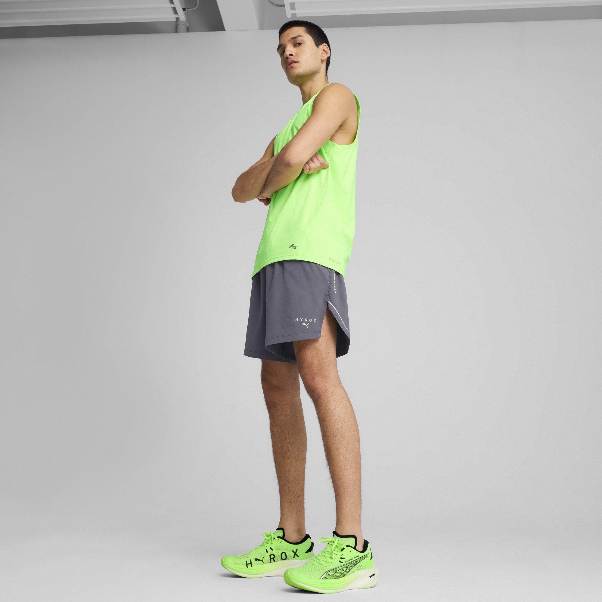 Galactic Grey - Puma - Men's HYROX Ultraweave Performance Gym Shorts - 7