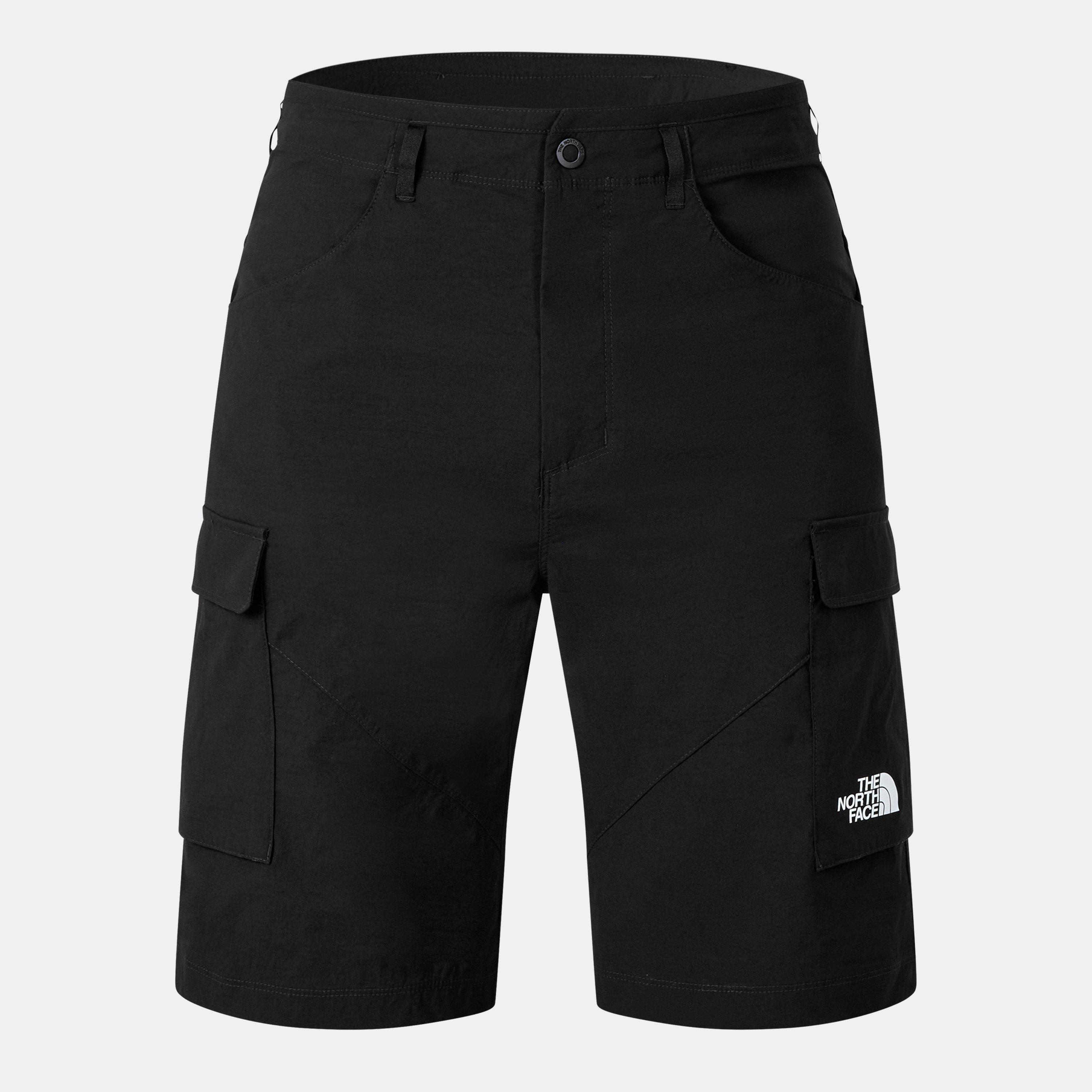 The North Face Men's Tnf Black Exploration Cargo Shorts - Small