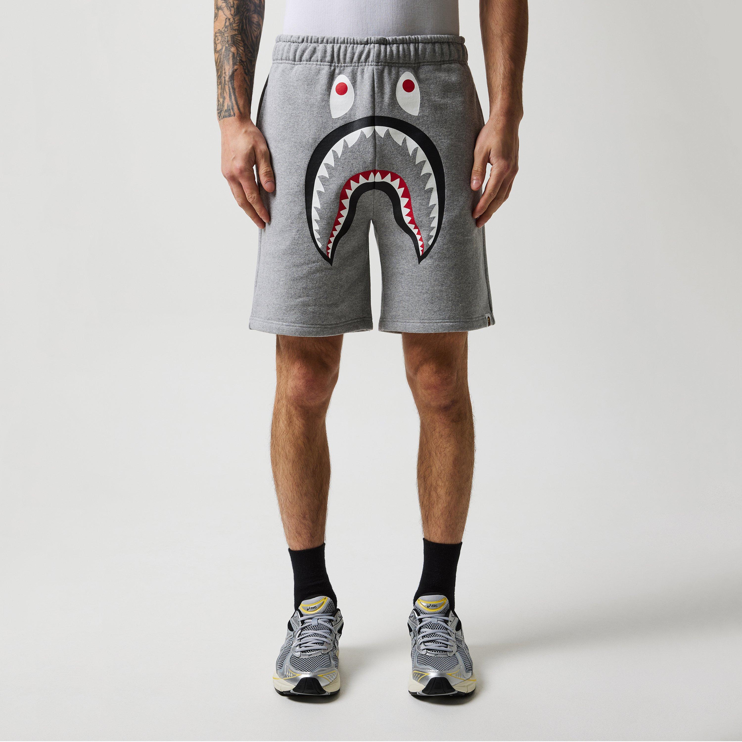Grey - A Bathing Ape - Shark Shorts - 3