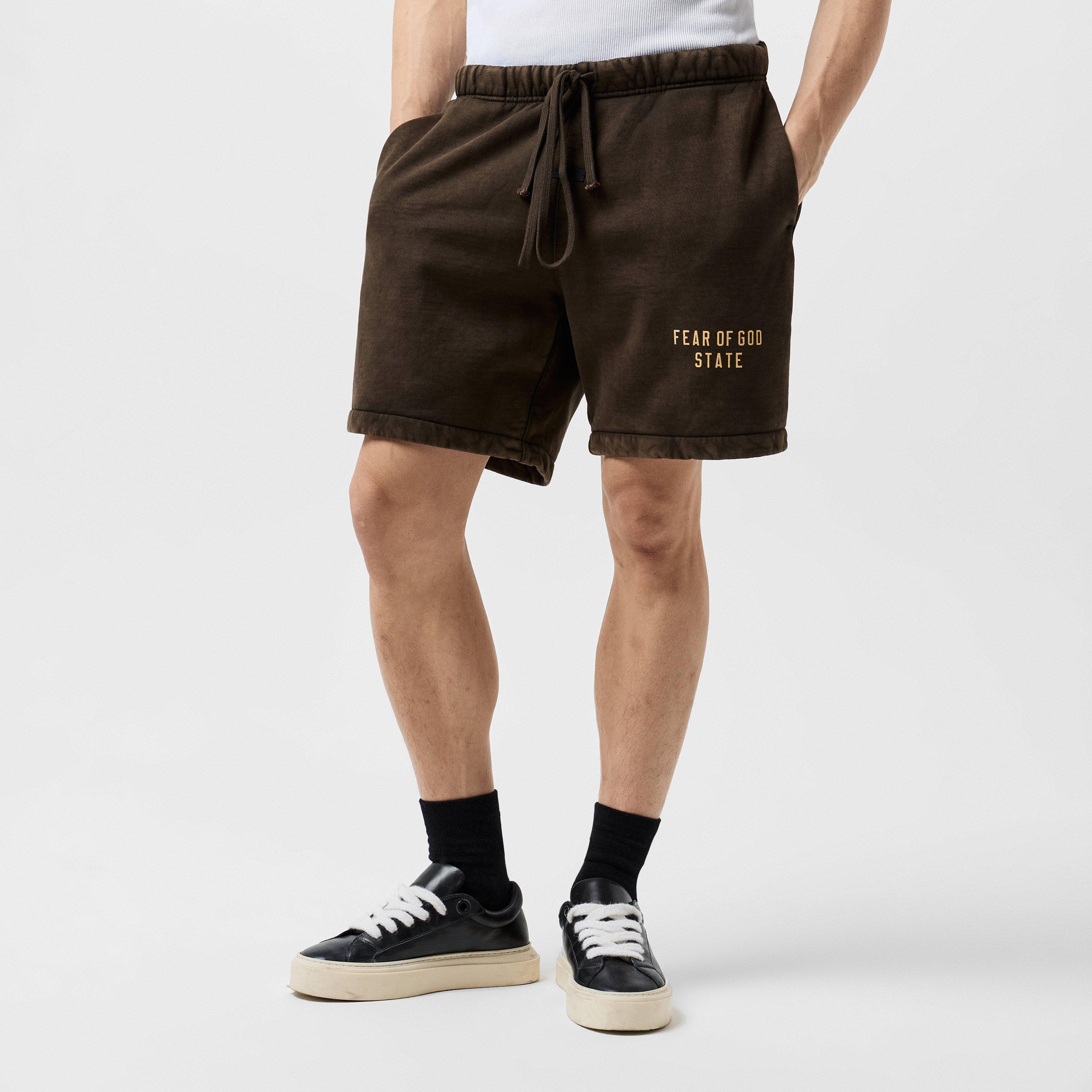 Fear Of God Essentials State Logo Shorts Fleece Shorts USC