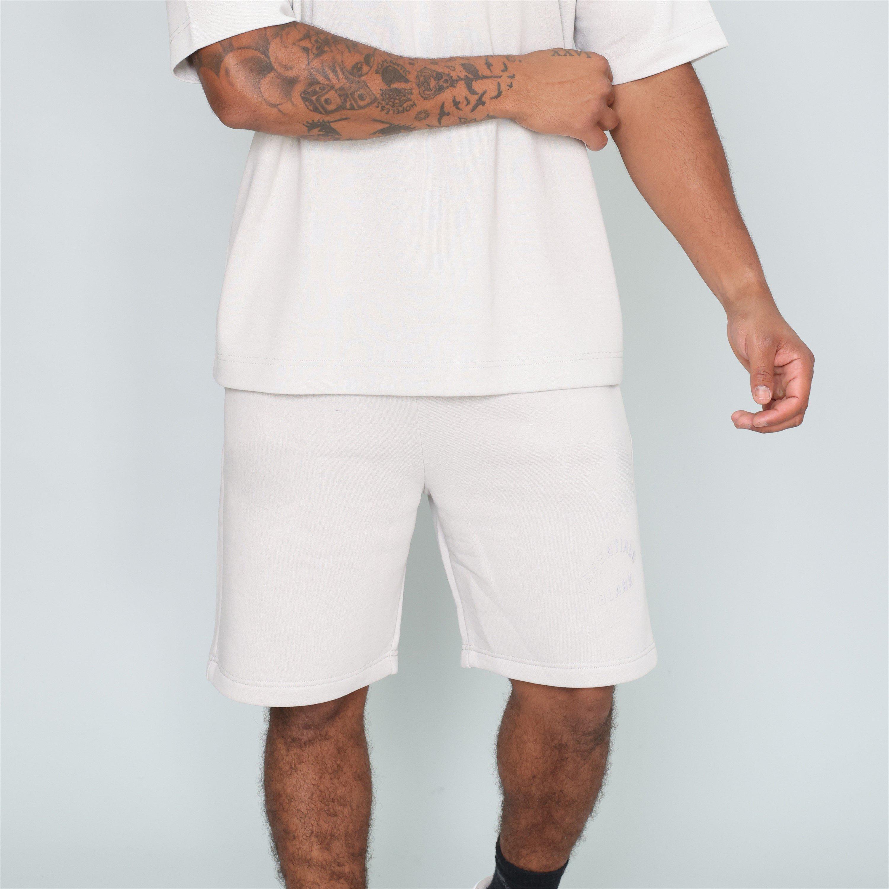 Plat Grijs - Blank Essentials - Blank Arch HD Print Short - 3
