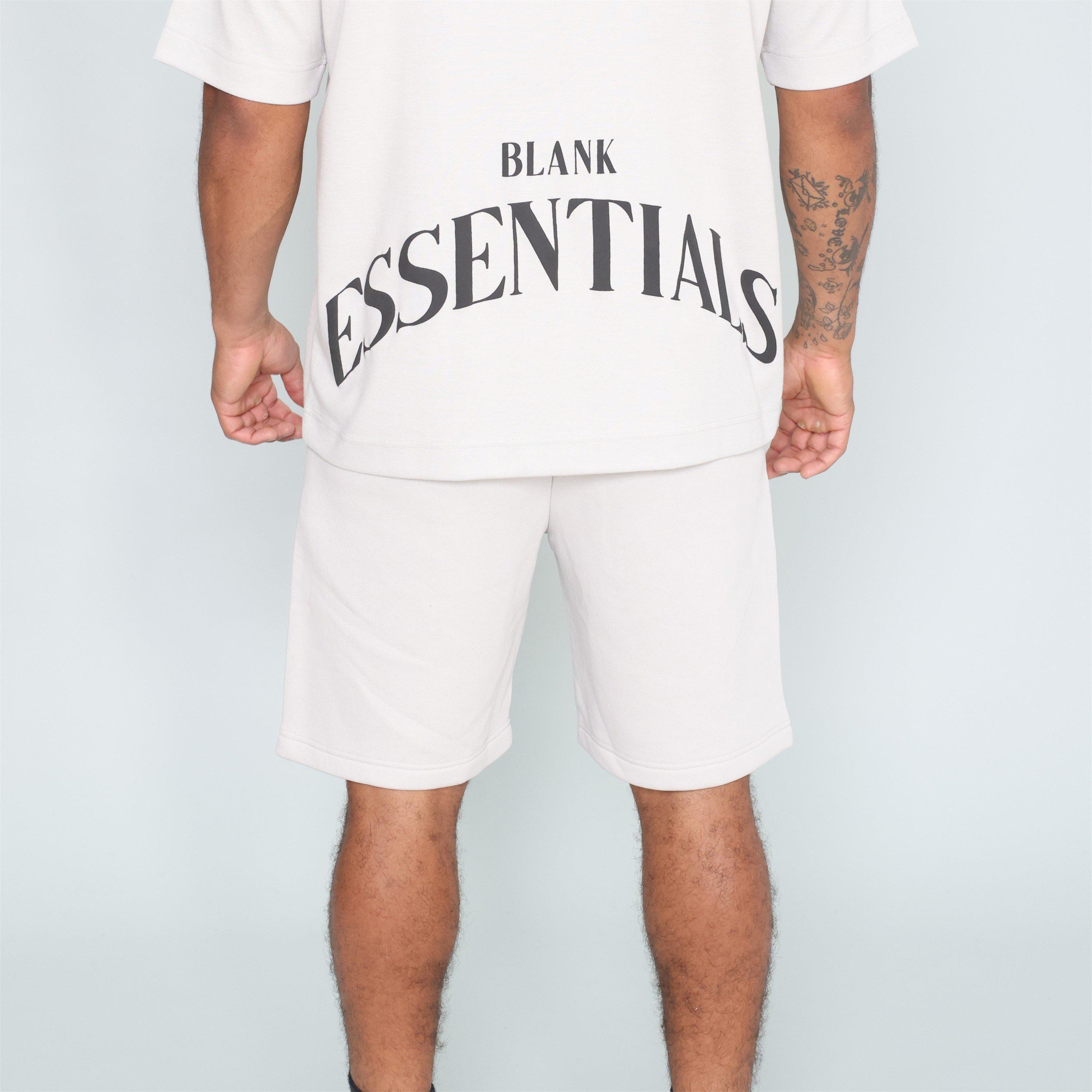 Plat Grijs - Blank Essentials - Blank Arch HD Print Short - 4