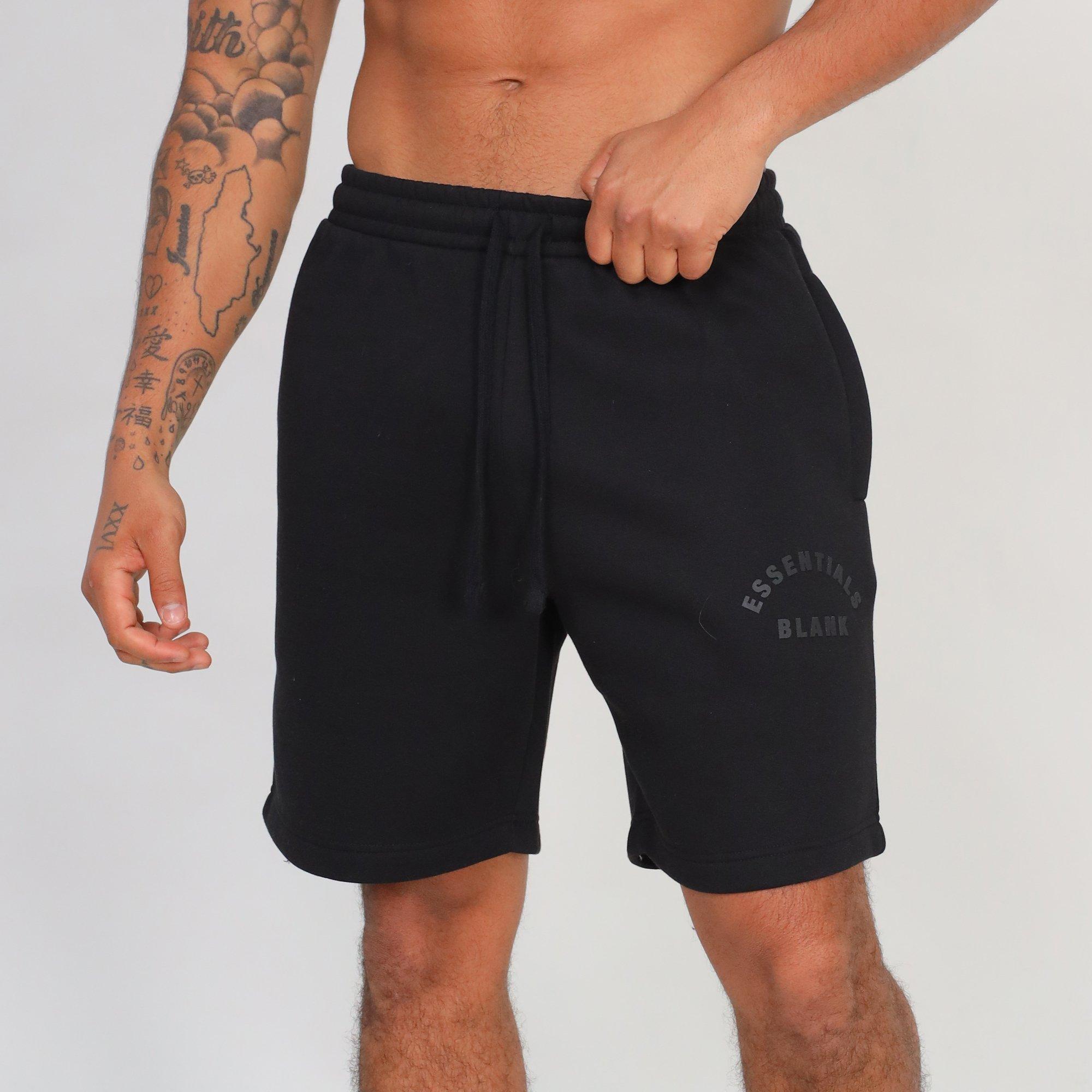 Black - Blank Essentials - Arch HD Print Short - 2