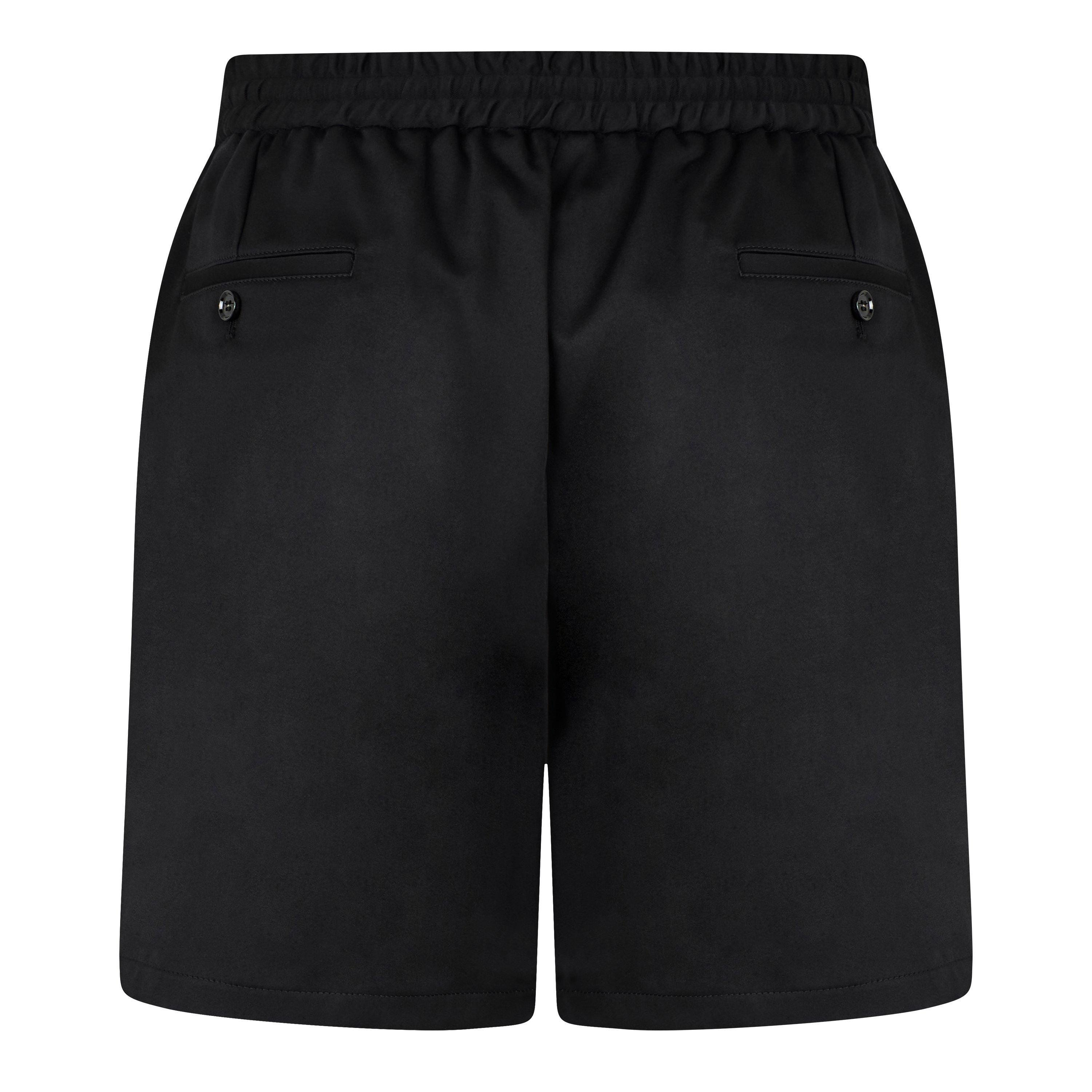 ショートパンツ Ami Paris Black wool-blend bermuda shorts Ami Paris Black wool-blend bermuda shorts | TheDoubleF