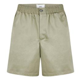 Ami Paris Elasticated Waist Shorts