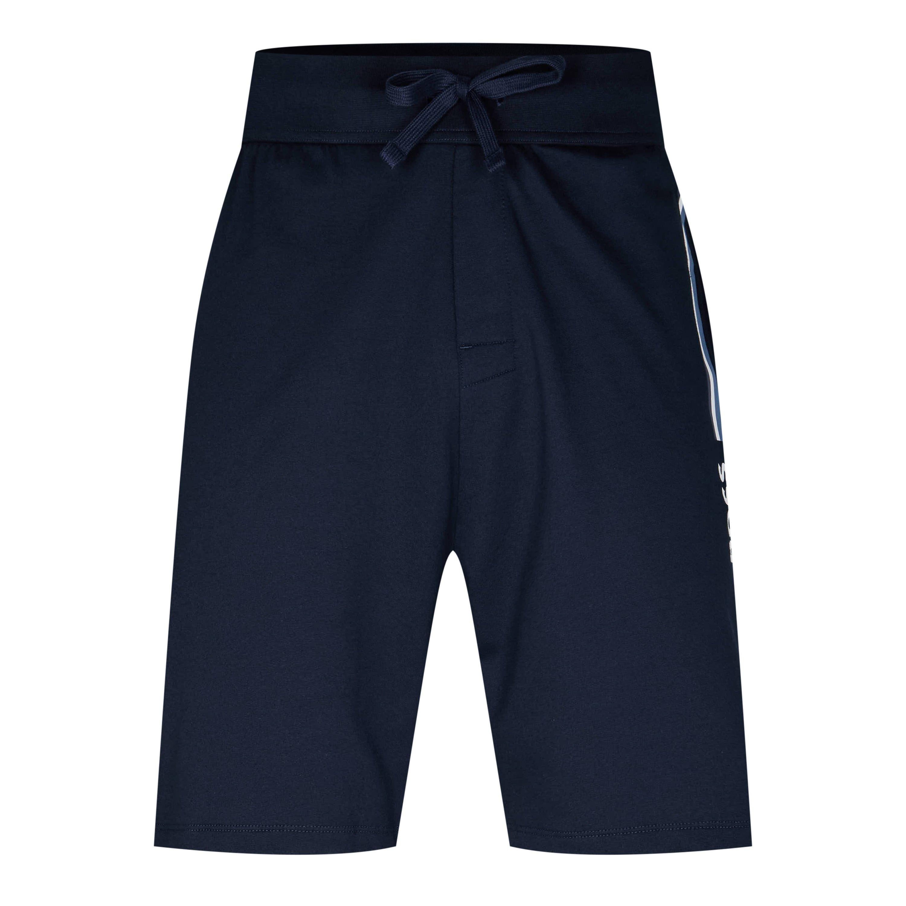 Boss Men's Authentic Fleece Jogger Shorts - Navy 403 - XL