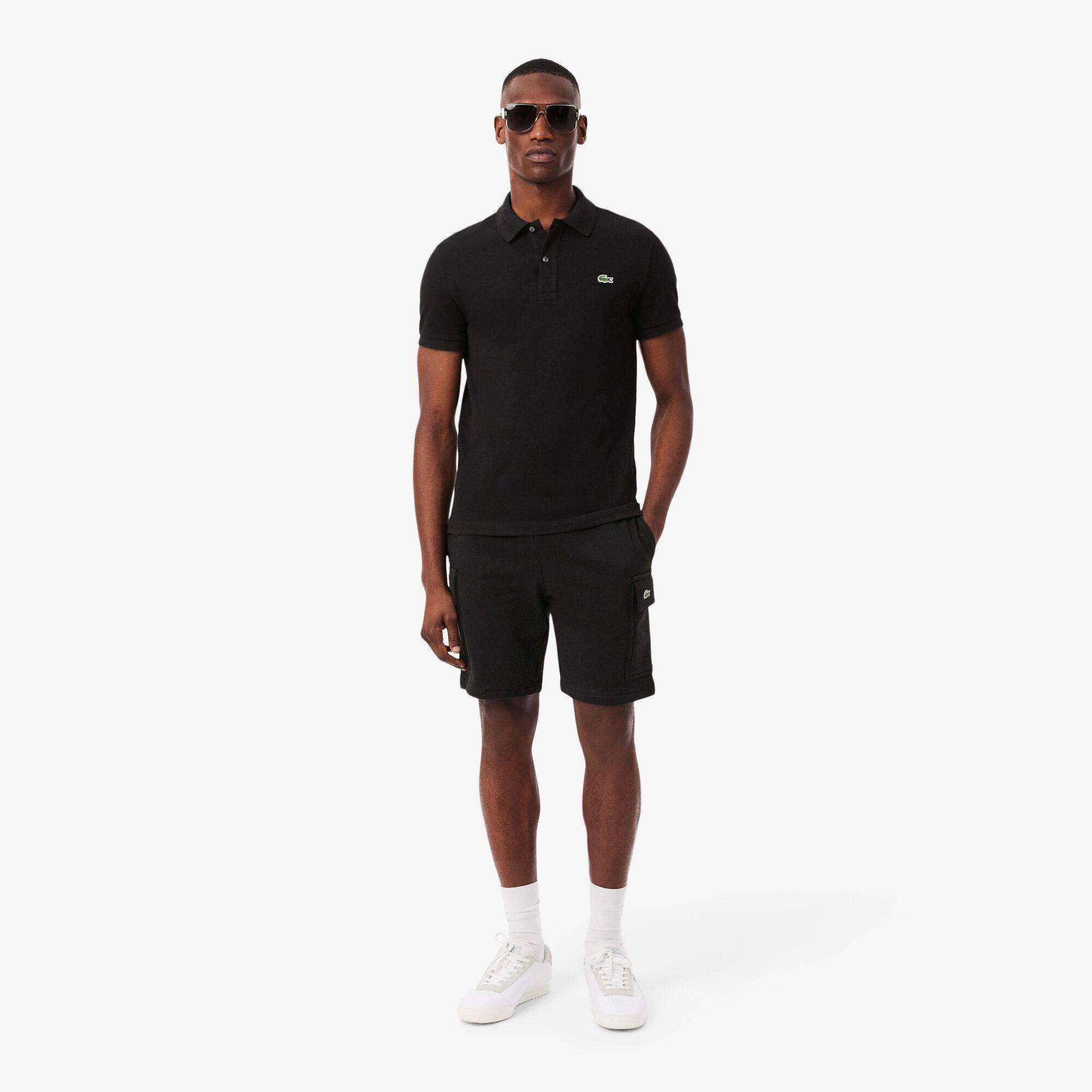 Black 031 - Lacoste - Cargo Shorts - 4