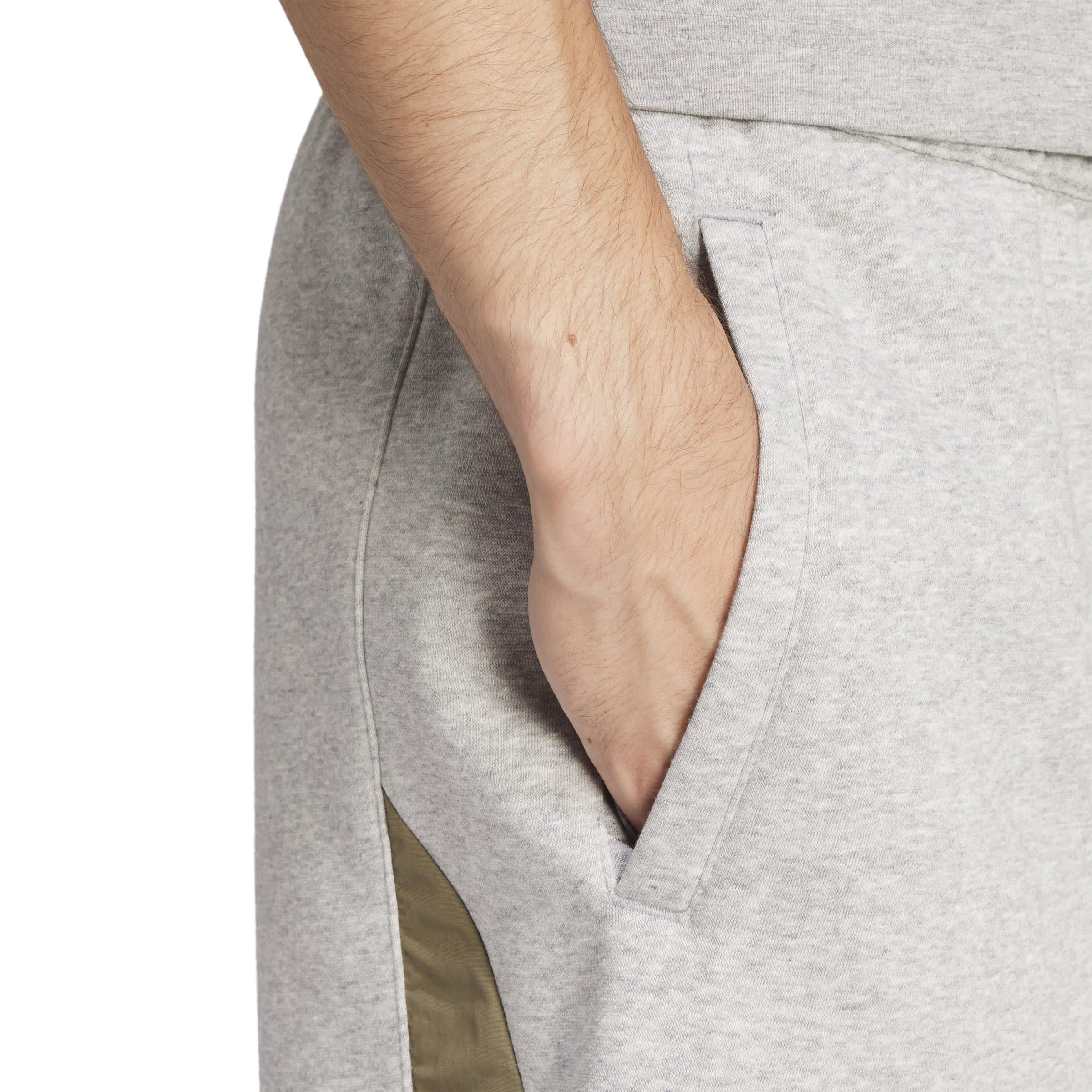 Grey Heather - adidas - Seasonal Essentials Colorblock Shorts Mens - 6