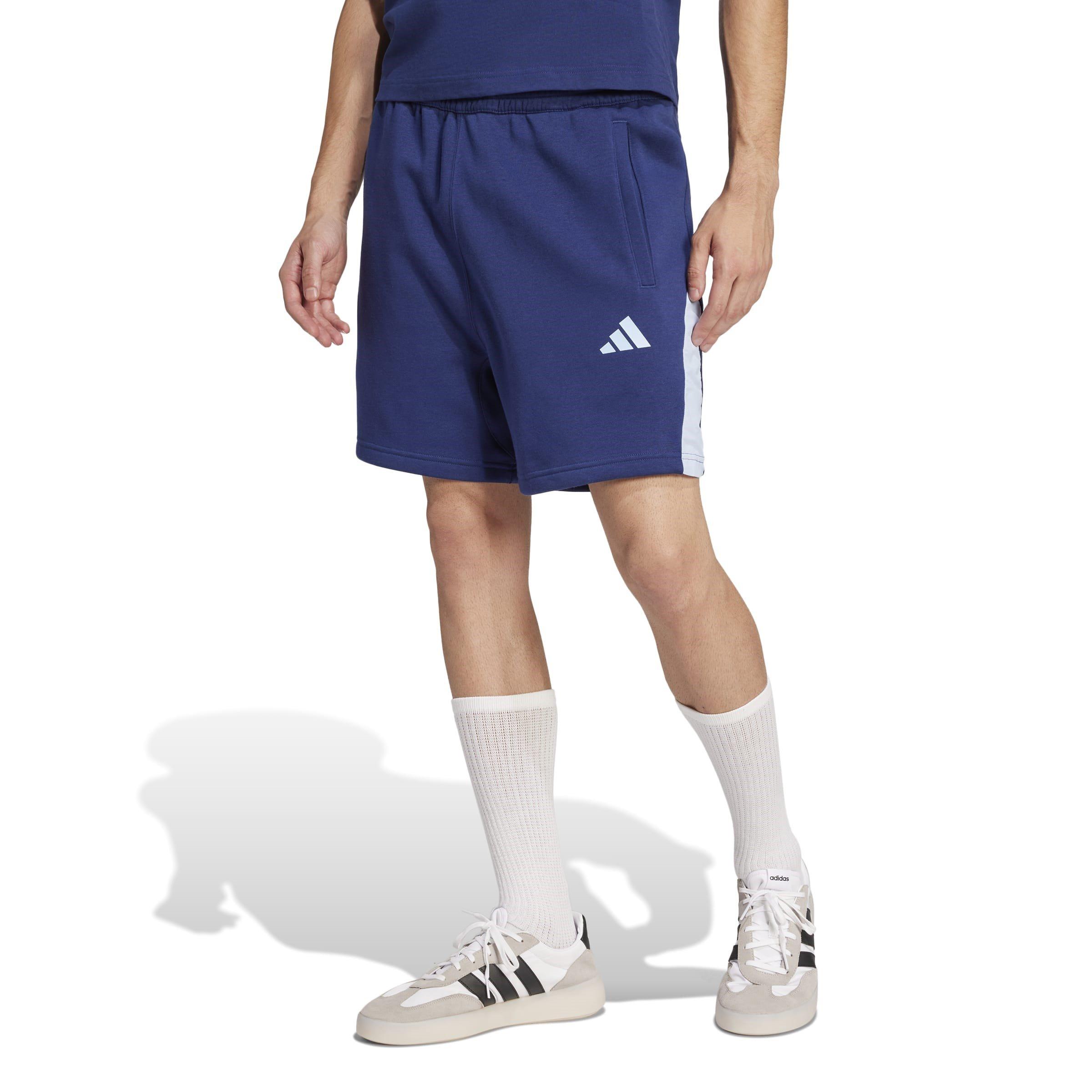 Dark Blue - adidas - Seasonal Essentials Colorblock Shorts Mens - 2