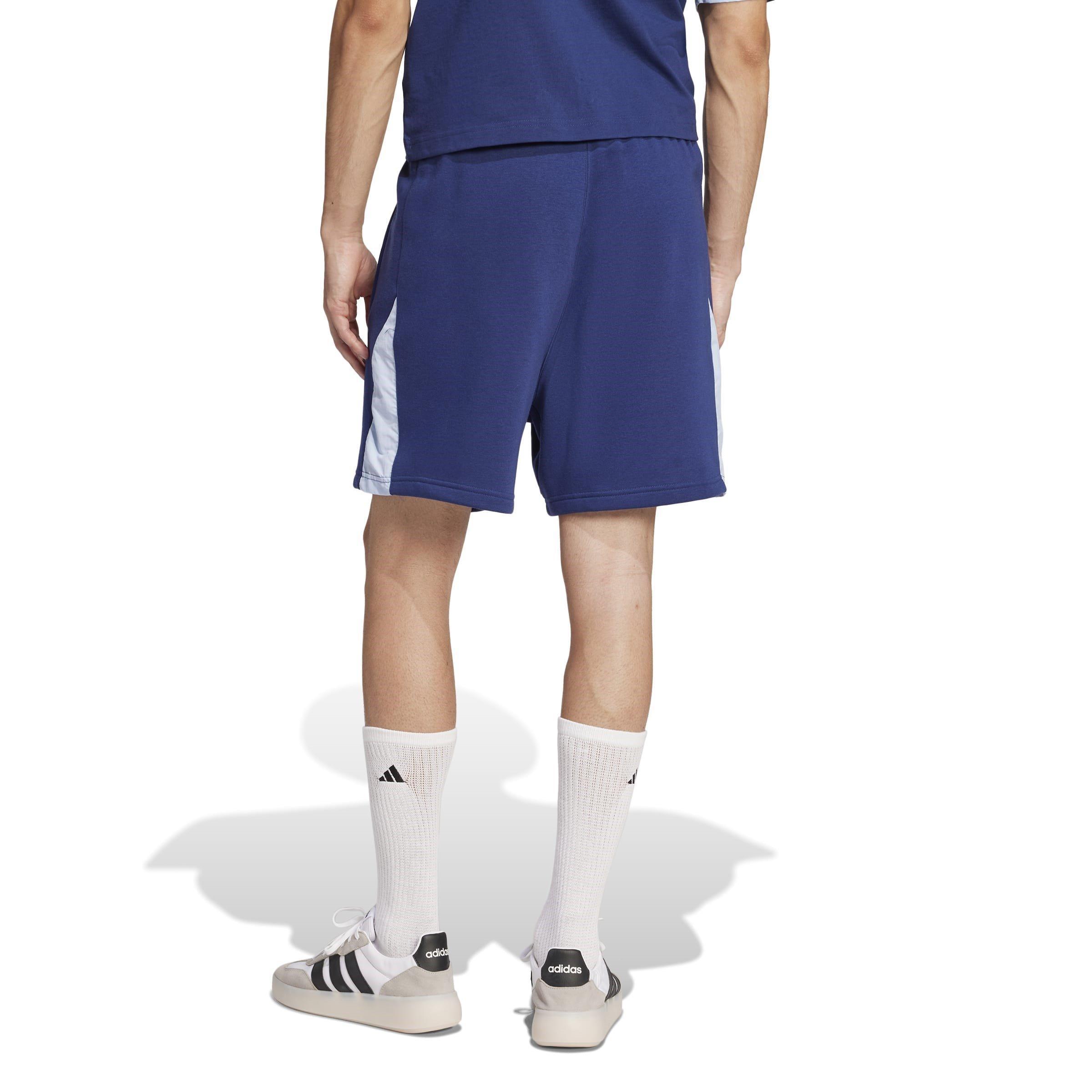 Dark Blue - adidas - Seasonal Essentials Colorblock Shorts Mens - 3