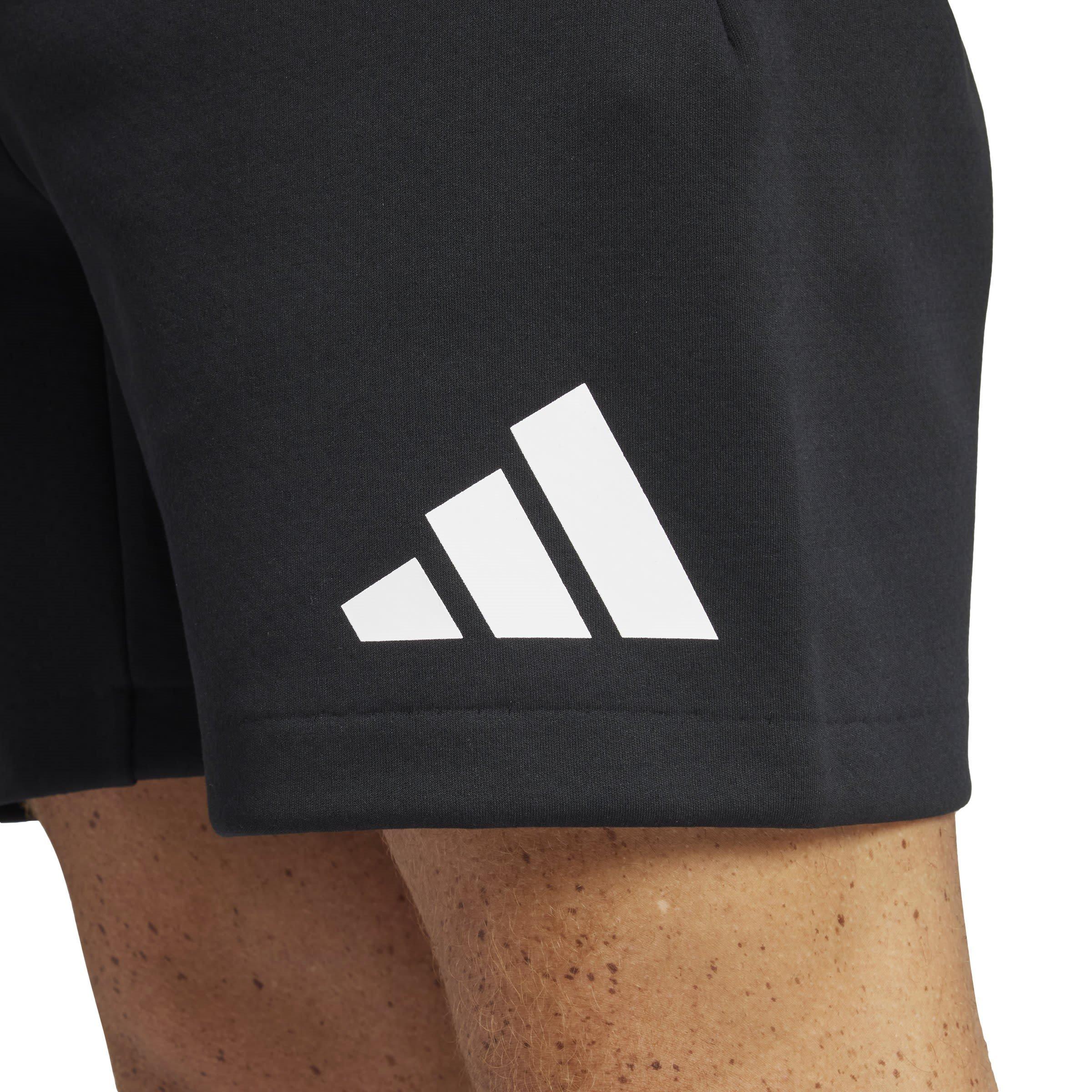 Black/White - adidas - Z.N.E. Shorts Mens - 5