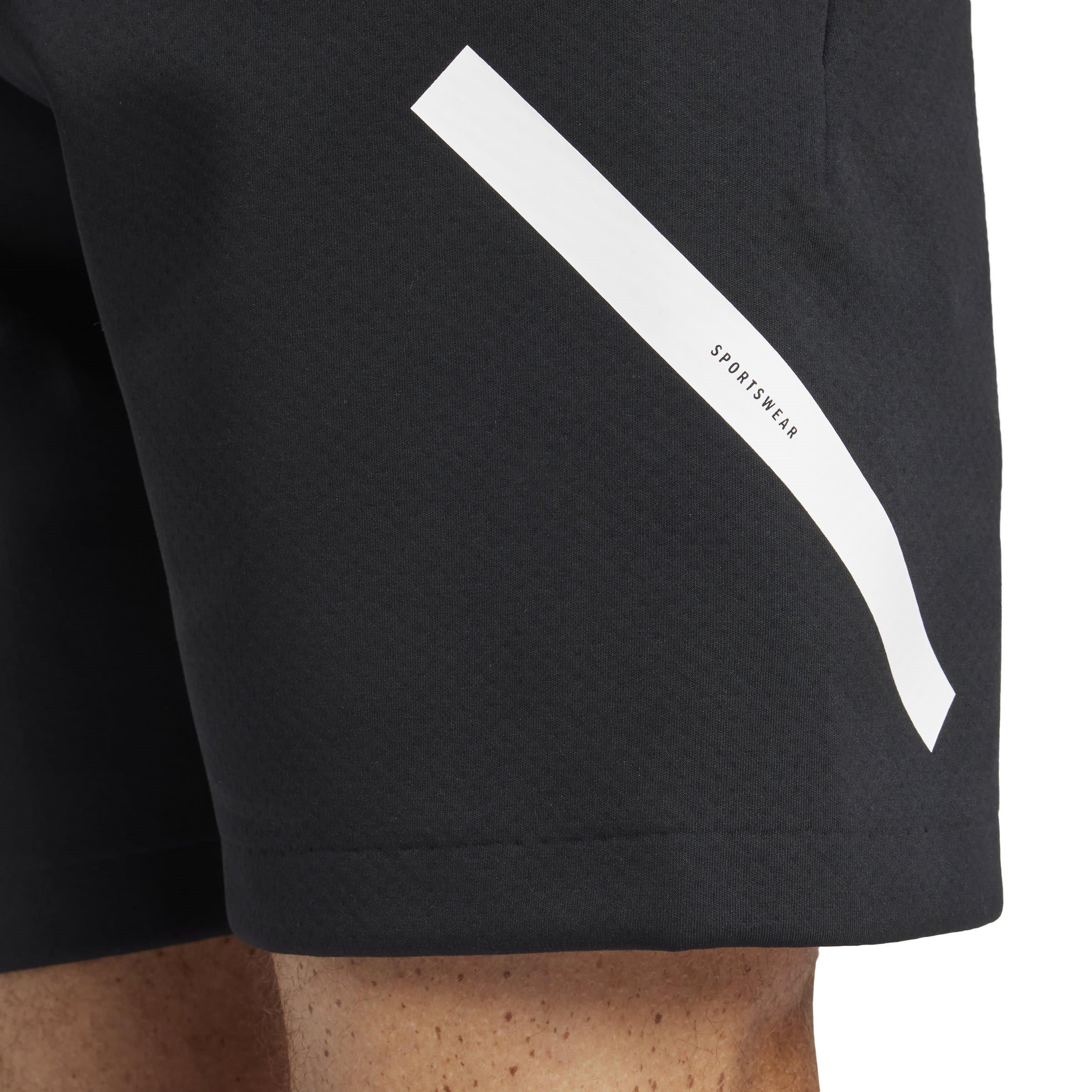 Black/White - adidas - Z.N.E. Shorts Mens - 6