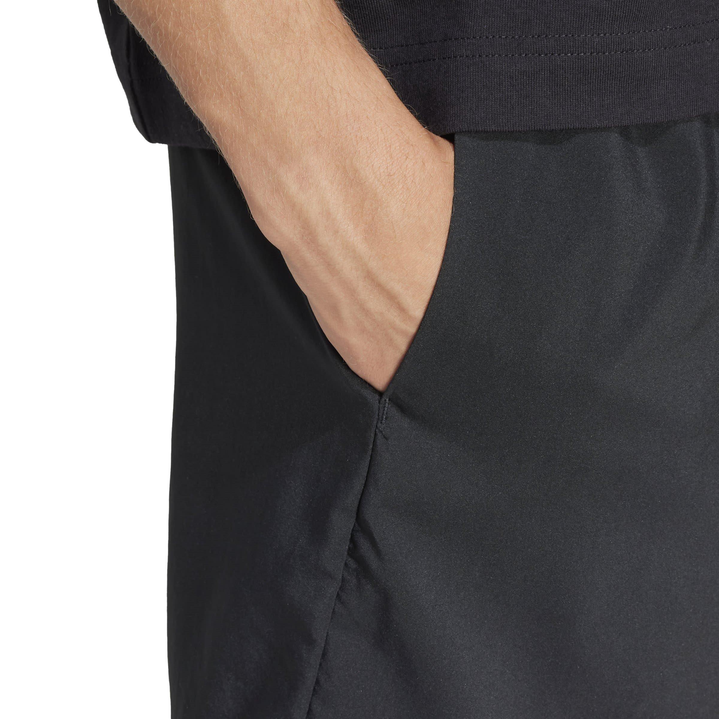 Black/White - adidas - Essentials Small Logo Cargo Chelsea Shorts - 5