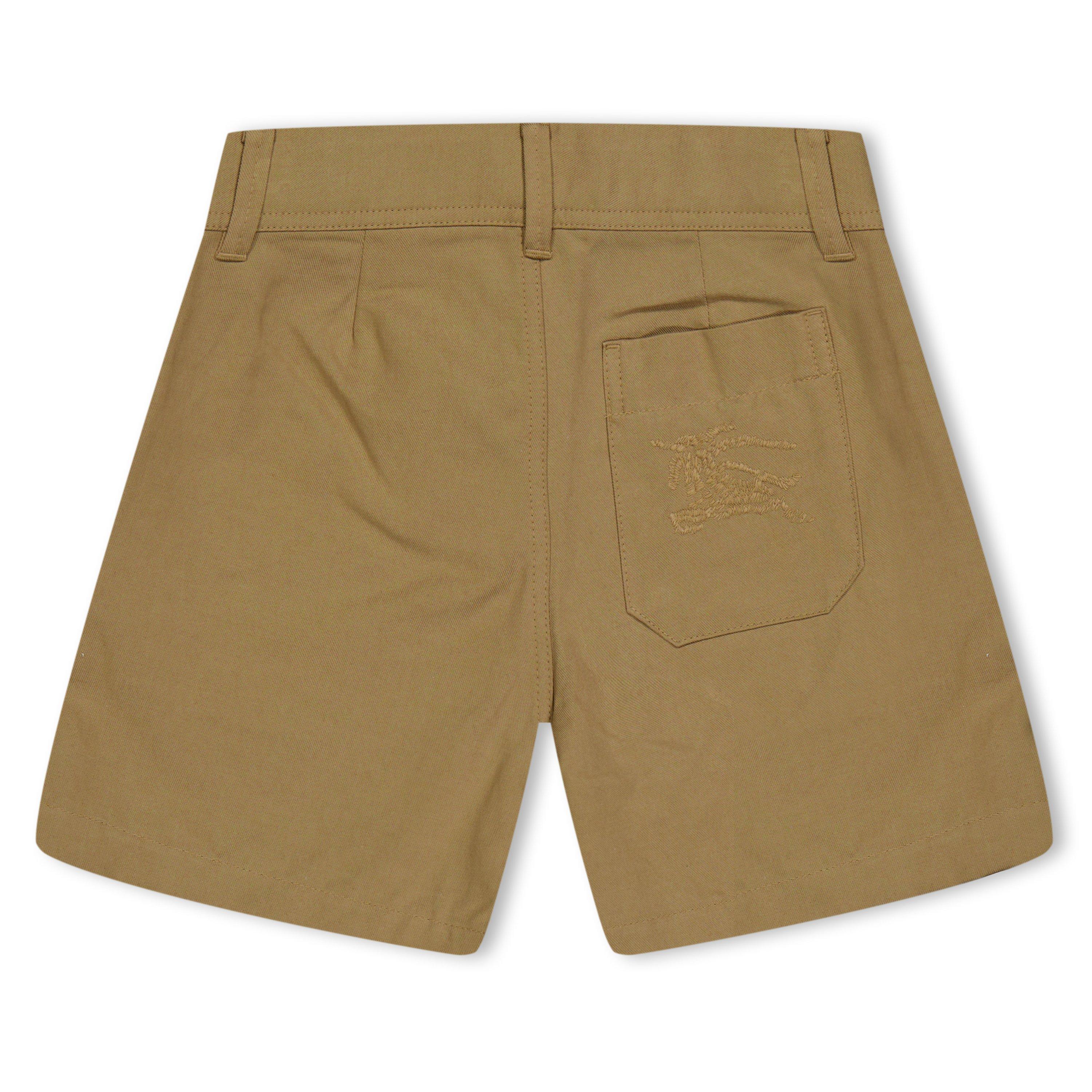 Sand B9719 - Burberry - Cotton Blend Shorts Juniors - 2