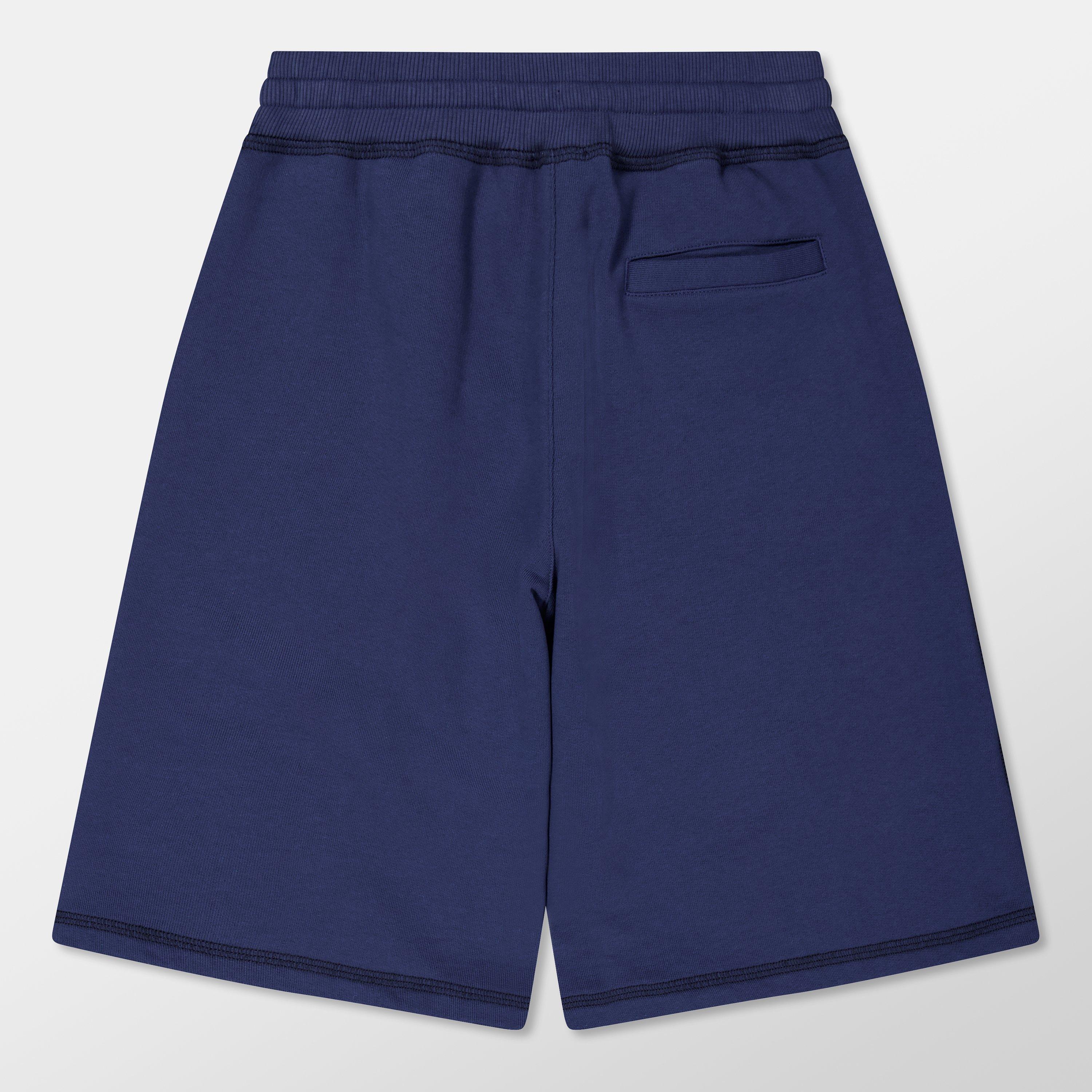 Blue B0013 - Dolce and Gabbana - Unisex Kids' DG Logo Fleece Jogger Shorts - 2