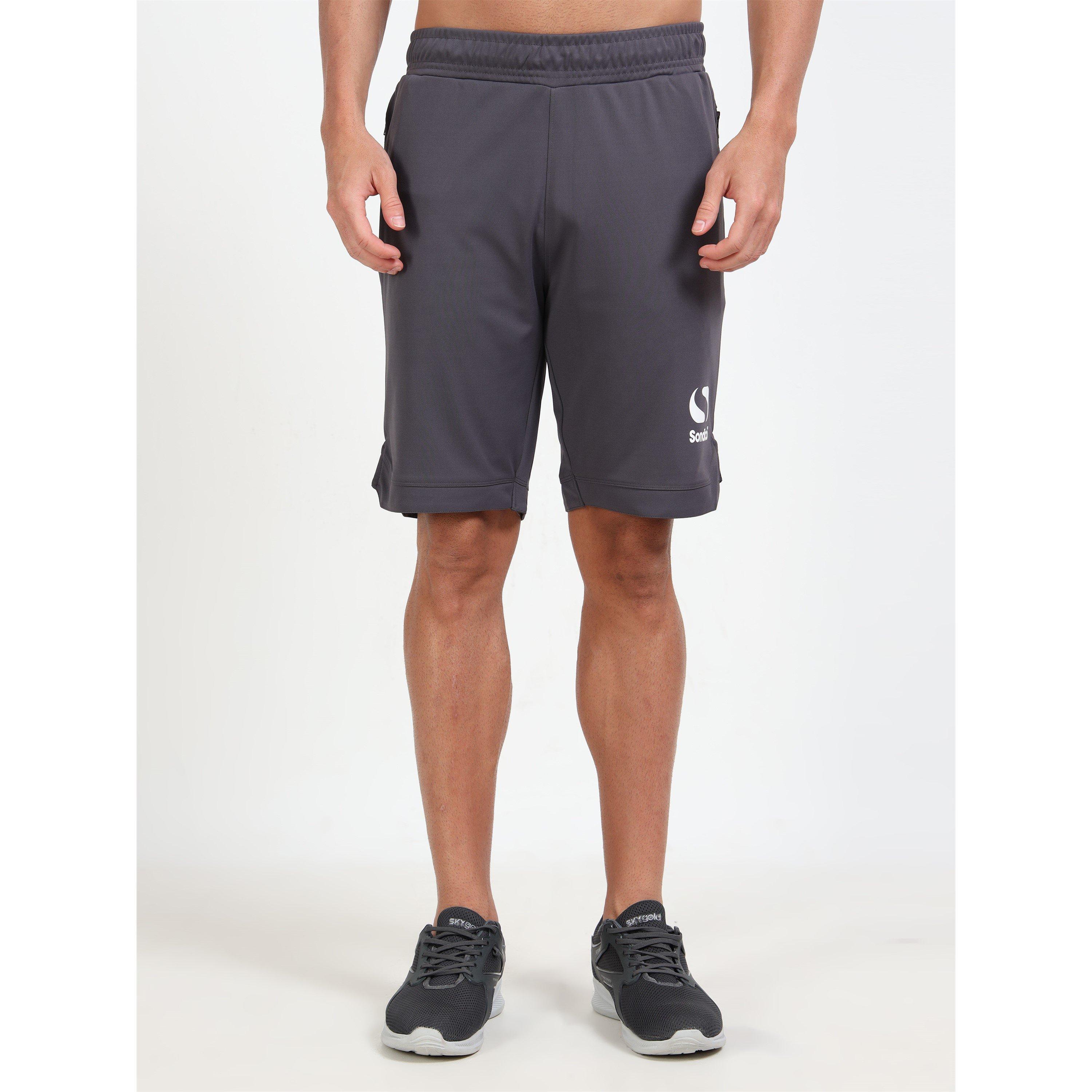 Dark Grey - Sondico - Active Shorts - Mens - 3