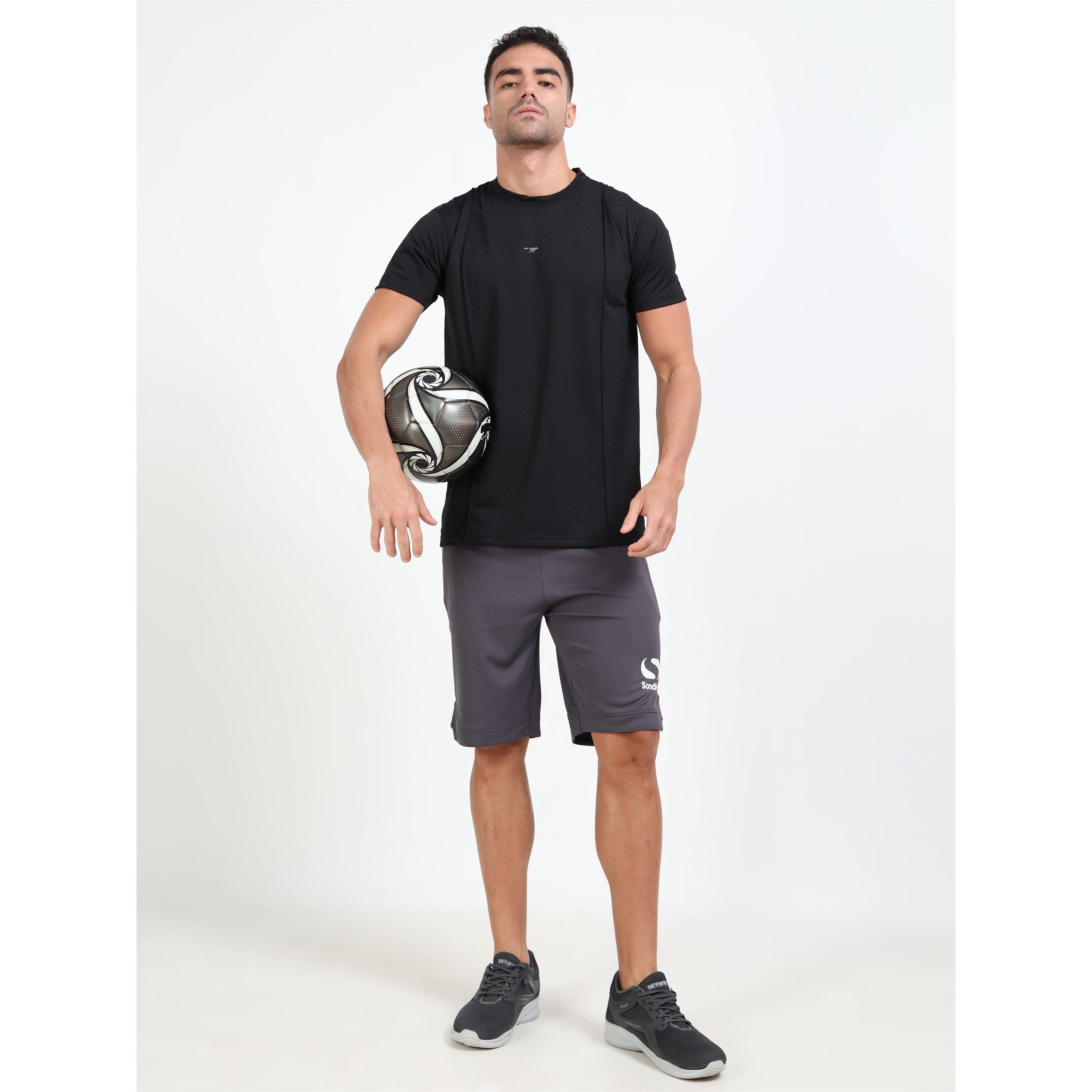 Dark Grey - Sondico - Active Shorts - Mens - 8