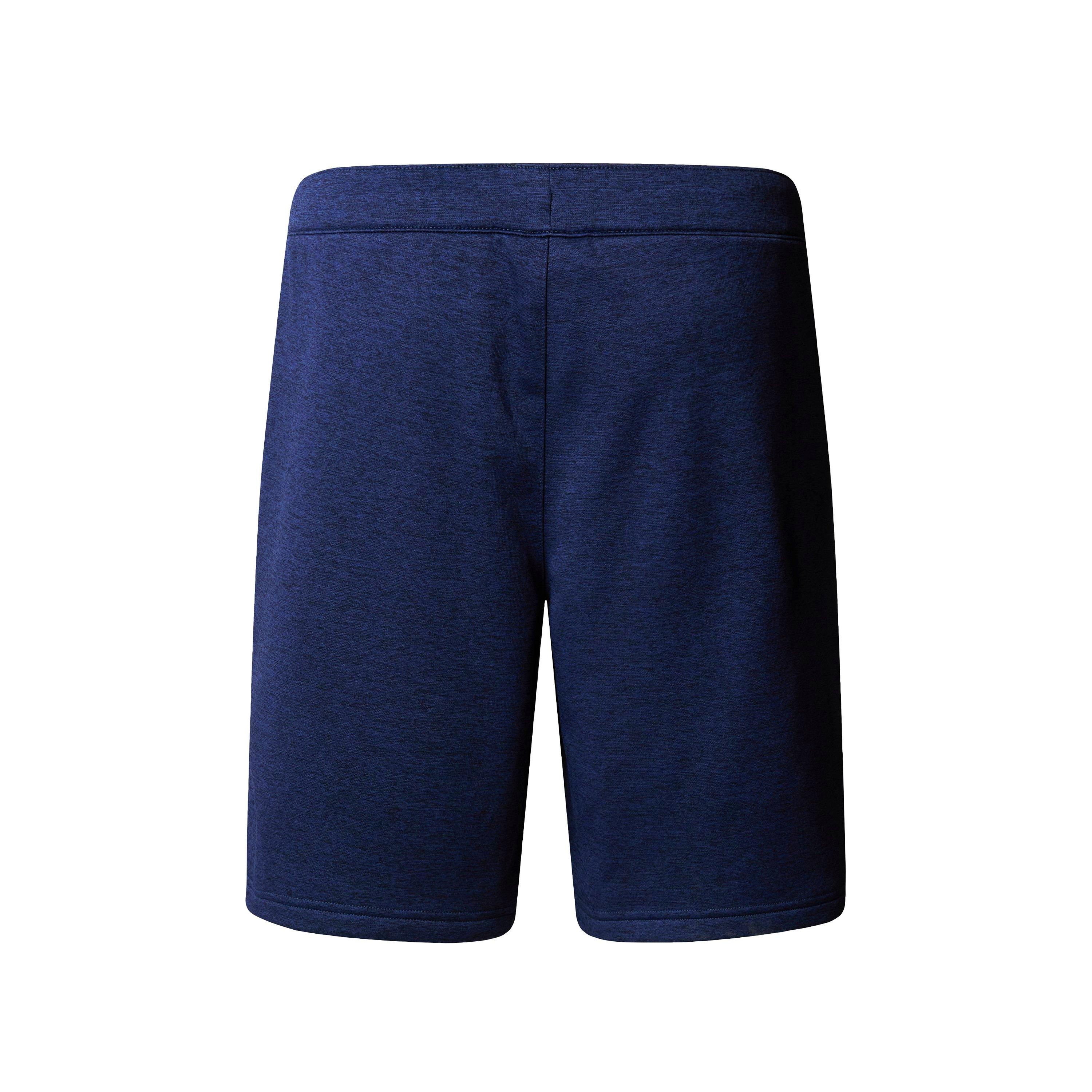 Navy/DkHeather - The North Face - Reaxion Fleece Shorts - 2