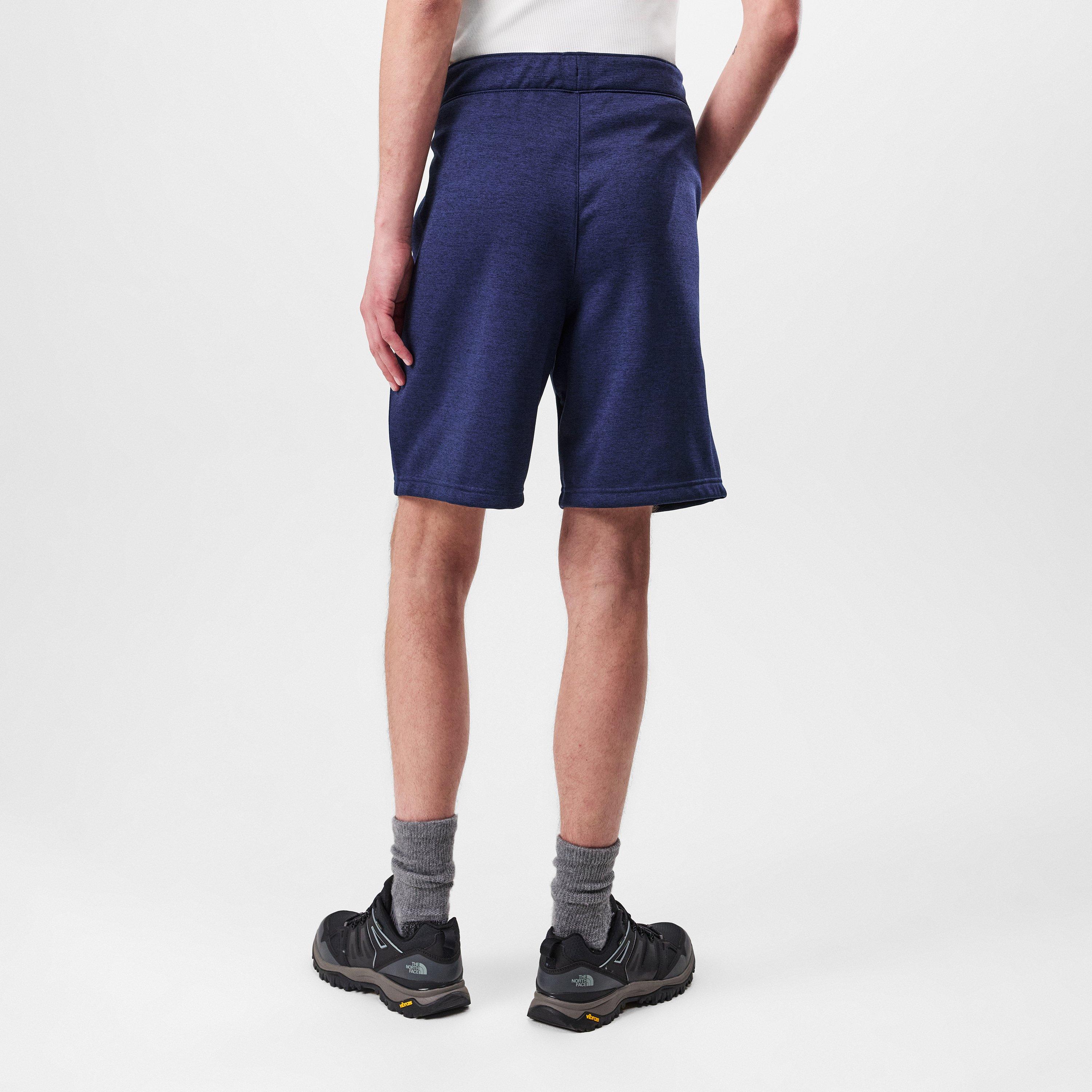 Navy/DkHeather - The North Face - Reaxion Fleece Shorts - 4